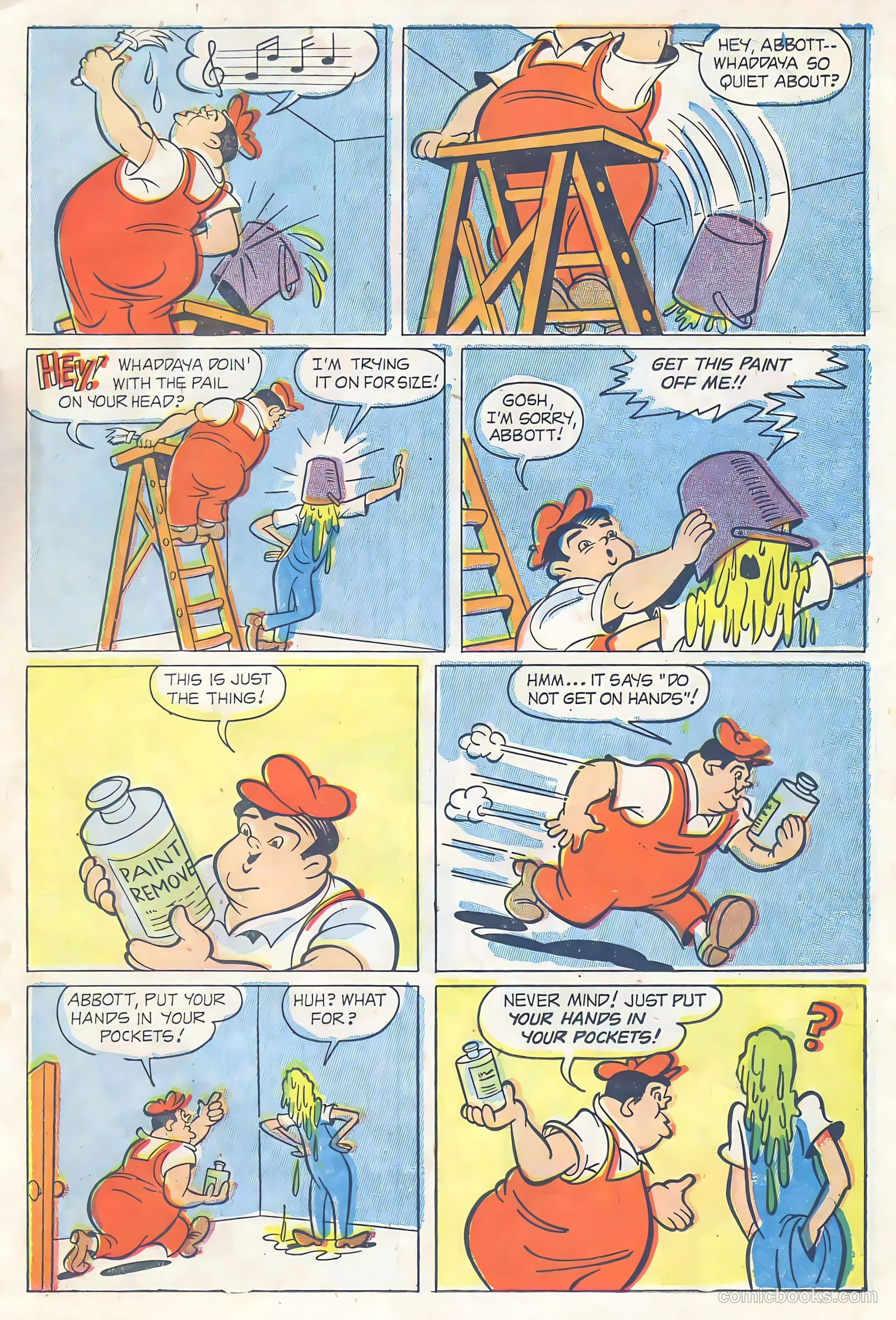 Abbott and Costello Comics #17 (1953) — page 15 of 36