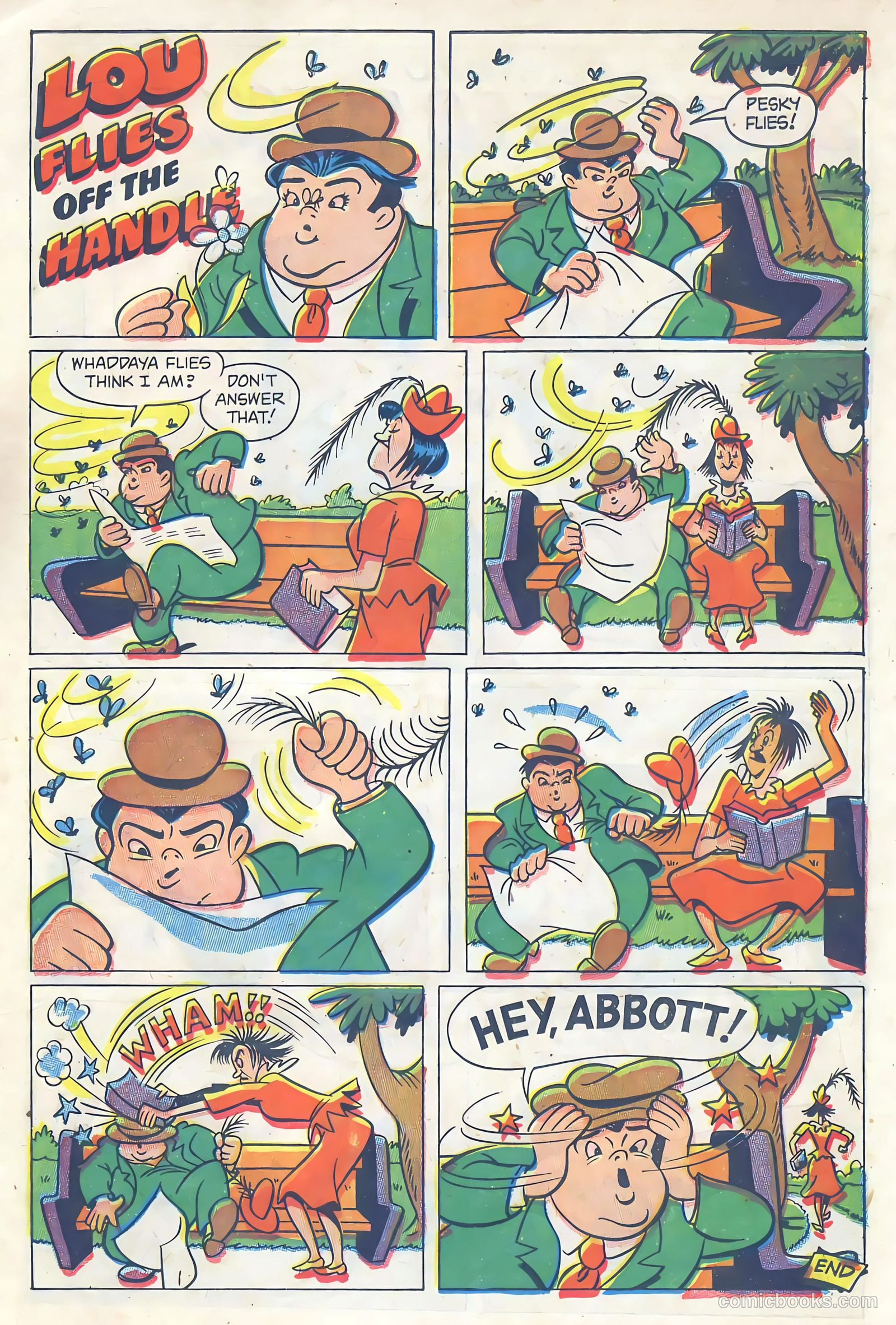 Abbott and Costello Comics #17 (1953) — page 19 of 36
