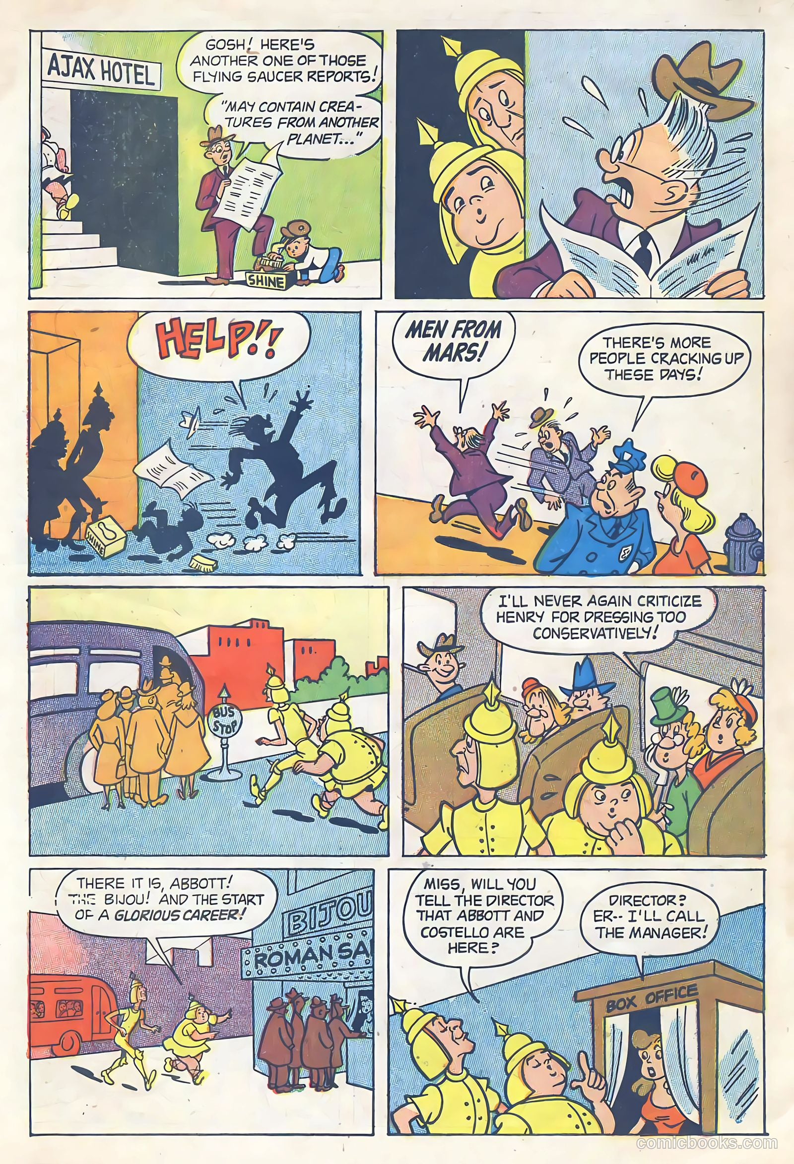 Abbott and Costello Comics #17 (1953) — page 32 of 36