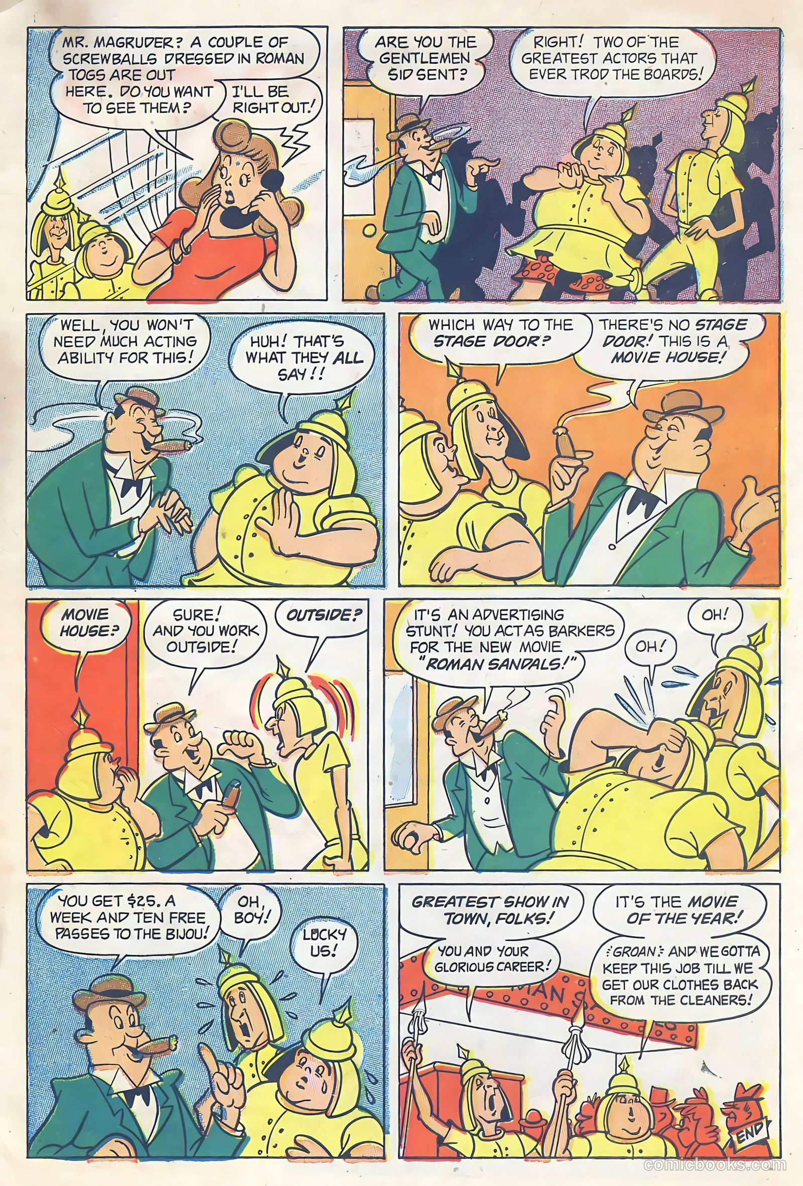Abbott and Costello Comics #17 (1953) — page 33 of 36