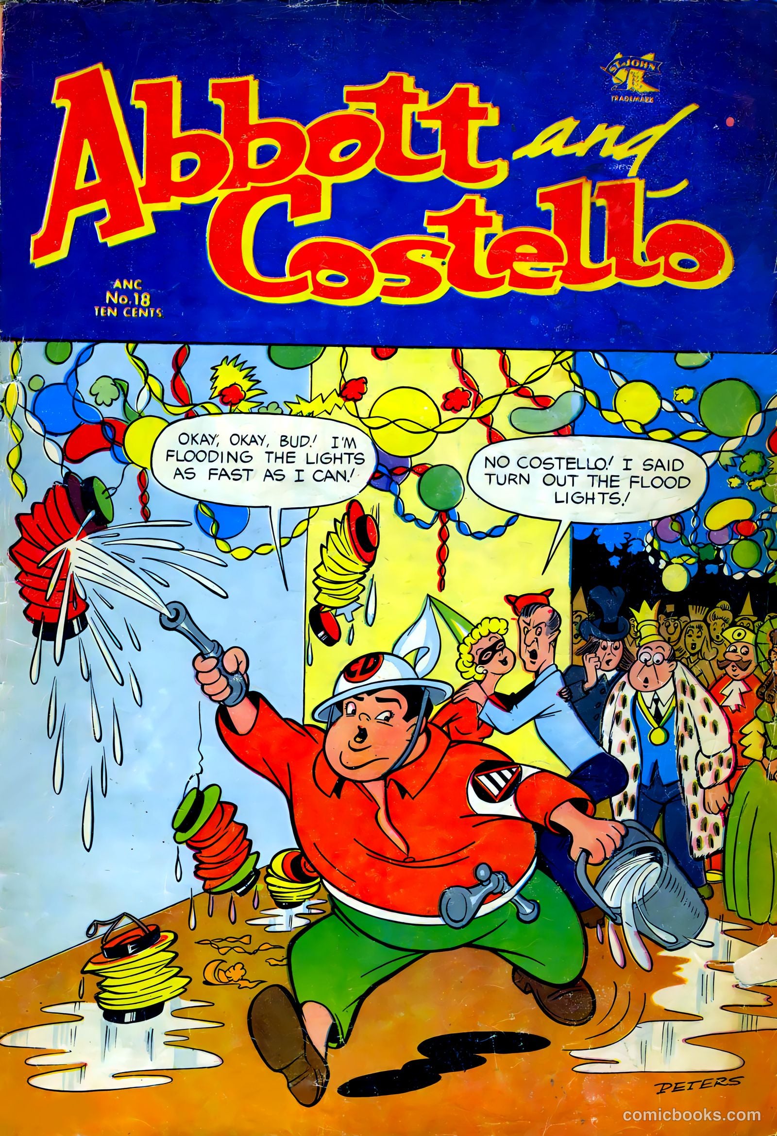 Abbott and Costello Comics #18