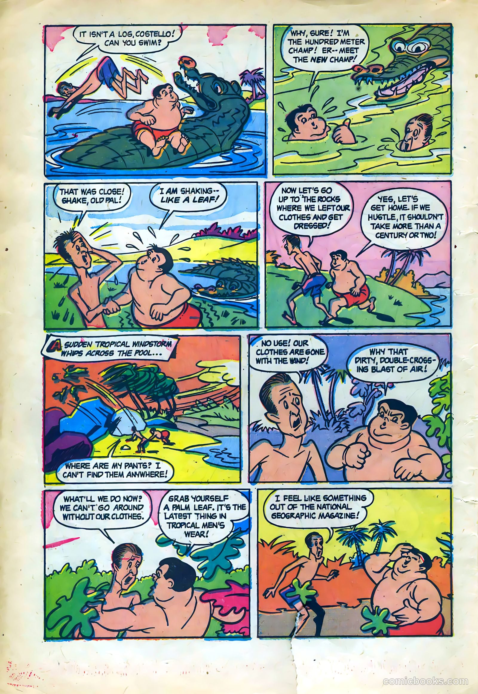 Abbott and Costello Comics #18 (1953) — page 4 of 36