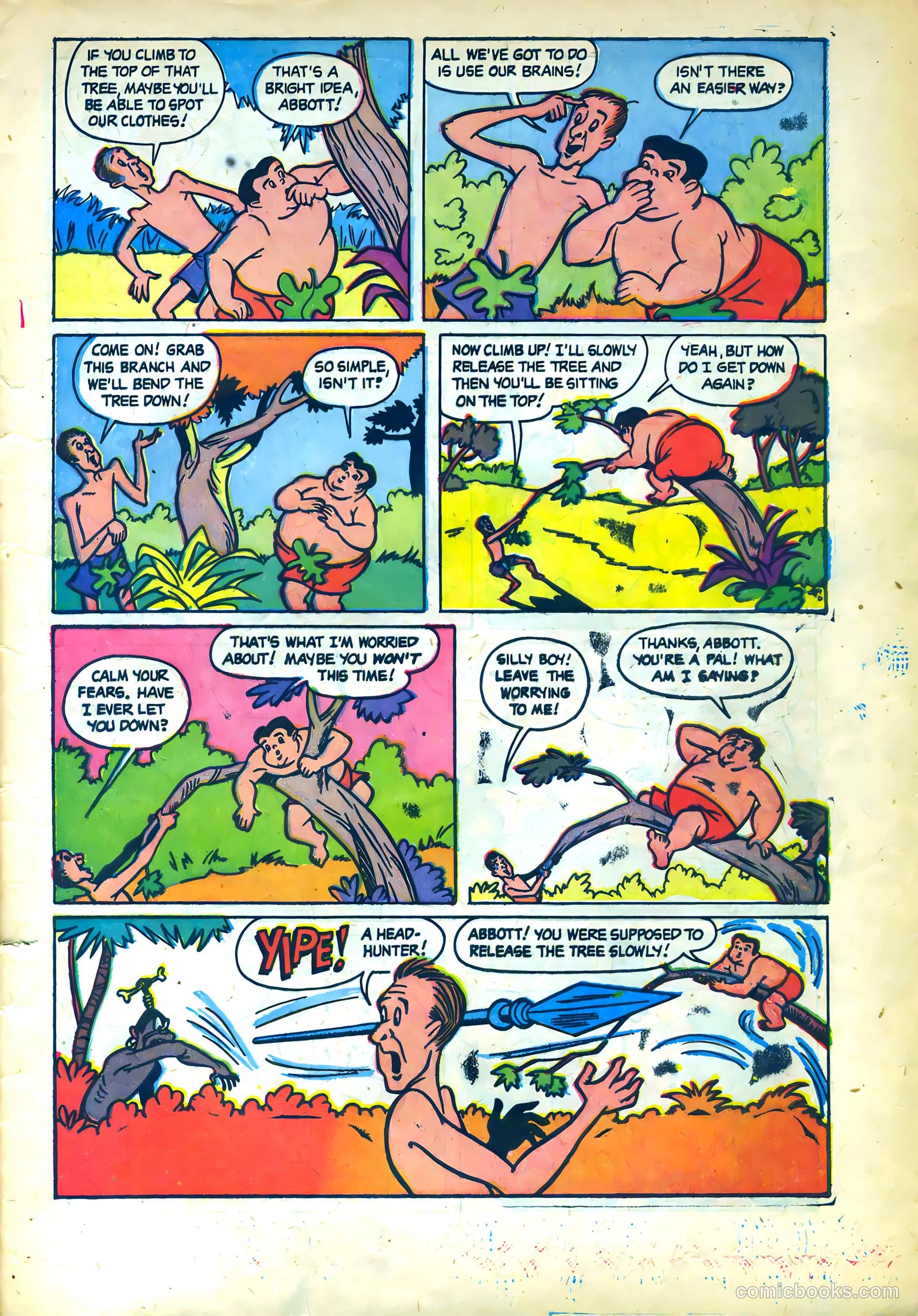 Abbott and Costello Comics #18 (1953) — page 5 of 36