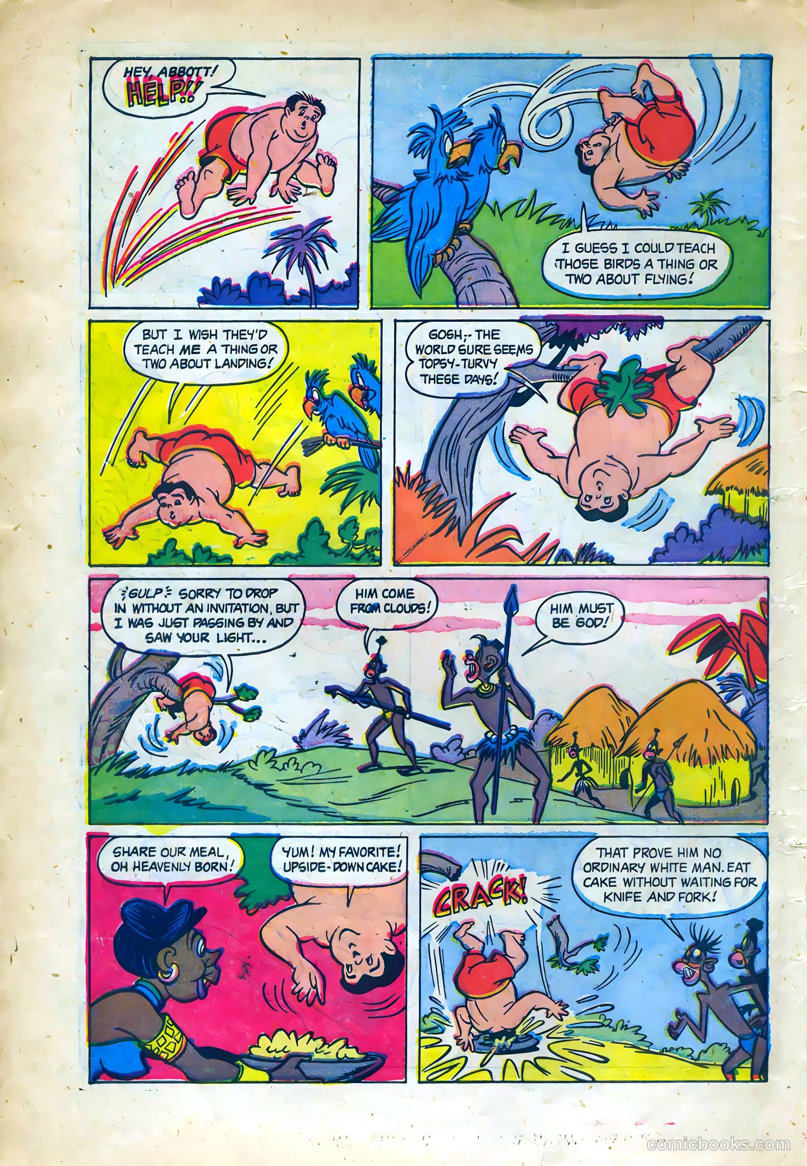 Abbott and Costello Comics #18 (1953) — page 6 of 36