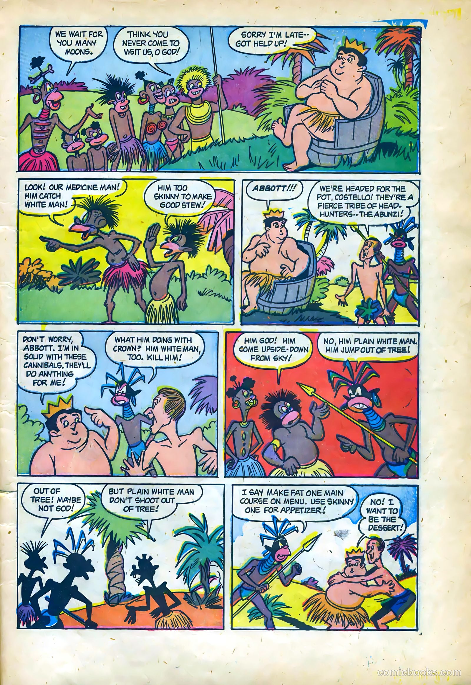 Abbott and Costello Comics #18 (1953) — page 7 of 36