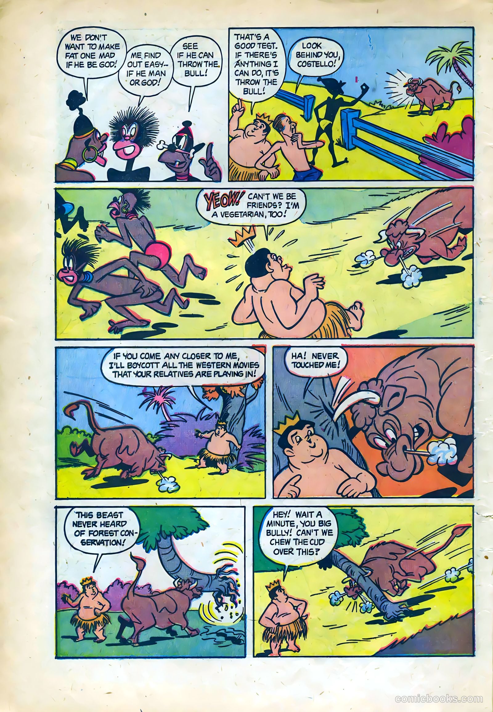 Abbott and Costello Comics #18 (1953) — page 8 of 36