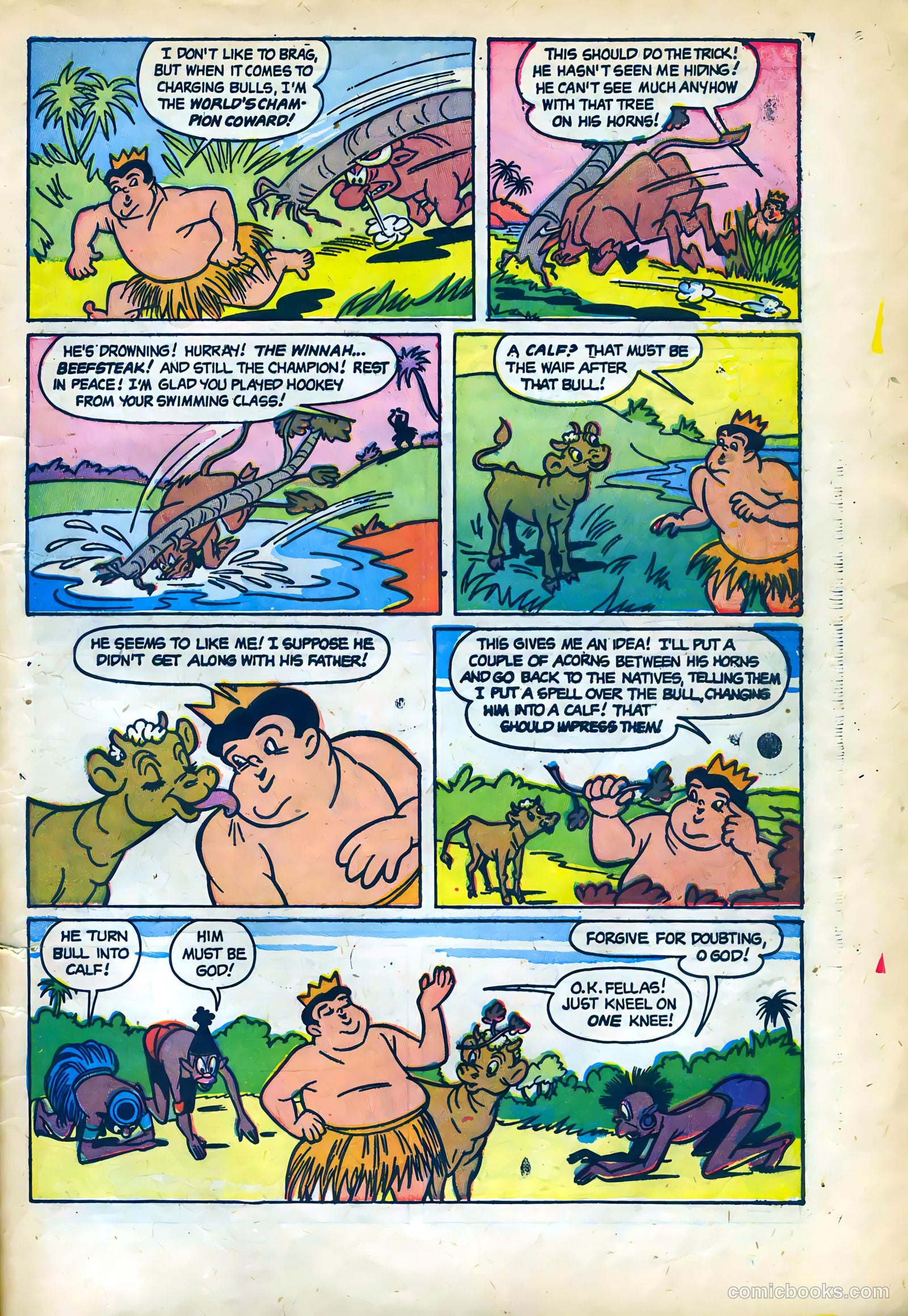 Abbott and Costello Comics #18 (1953) — page 9 of 36