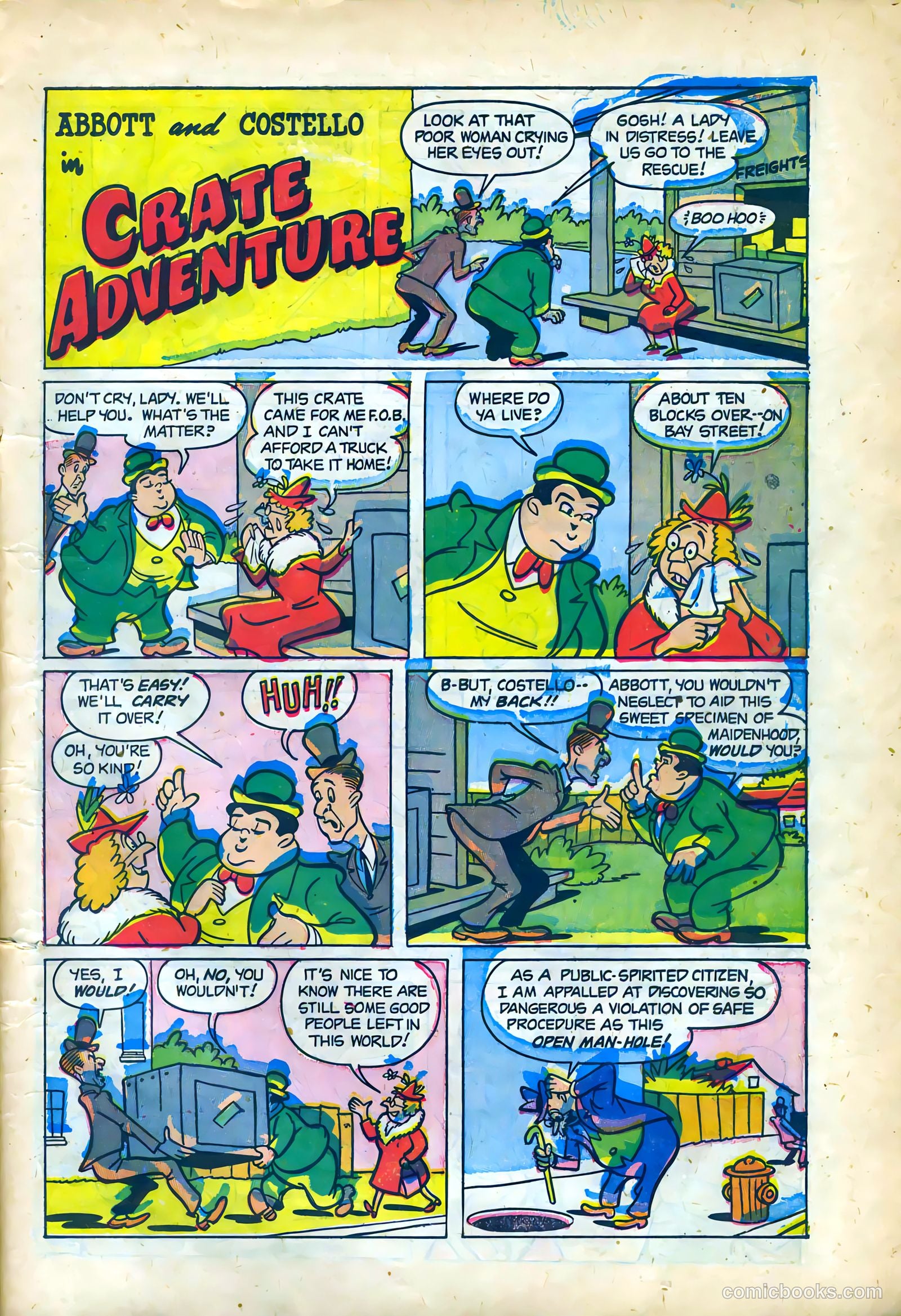 Abbott and Costello Comics #18 (1953) — page 11 of 36
