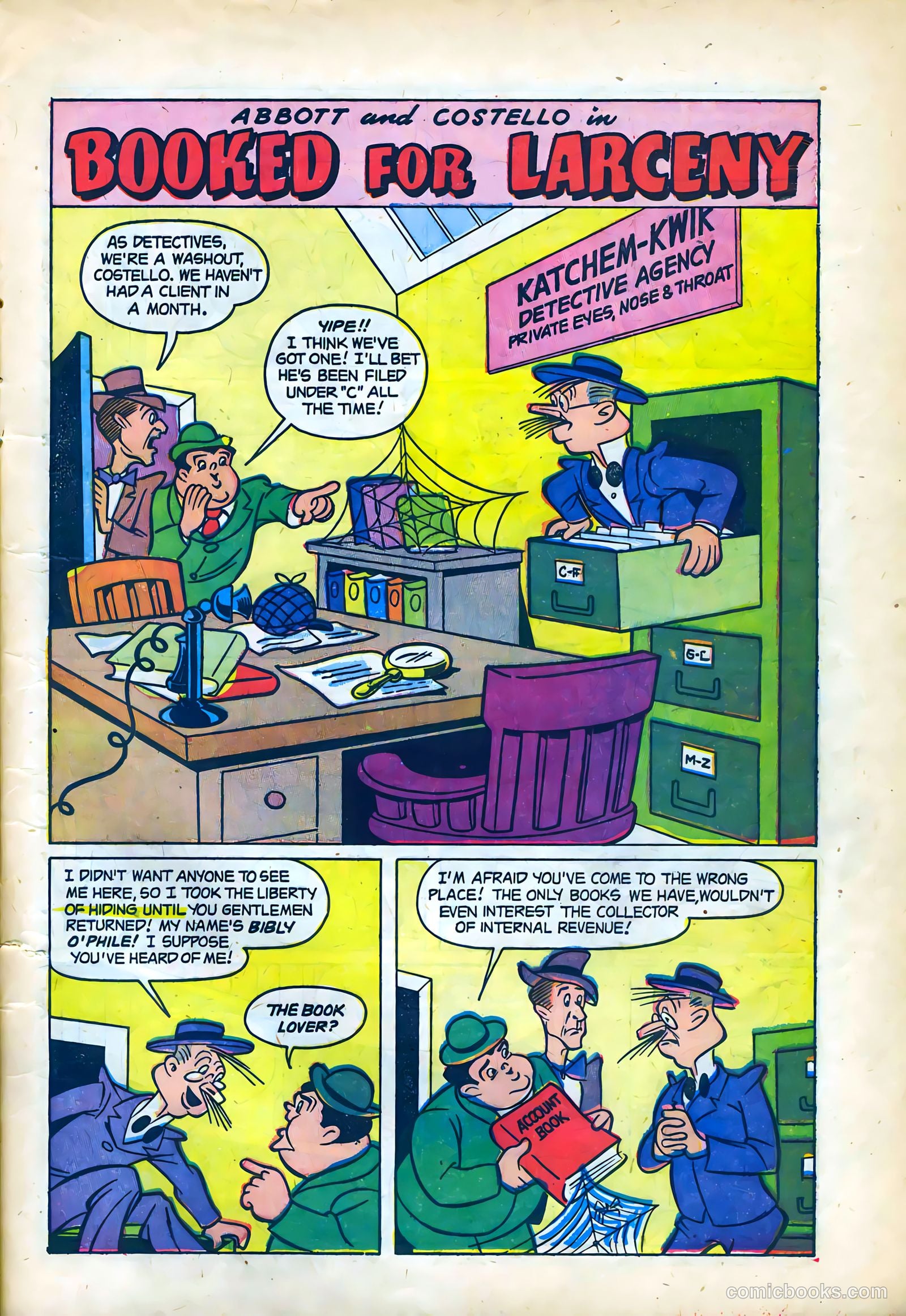 Abbott and Costello Comics #18 (1953) — page 13 of 36