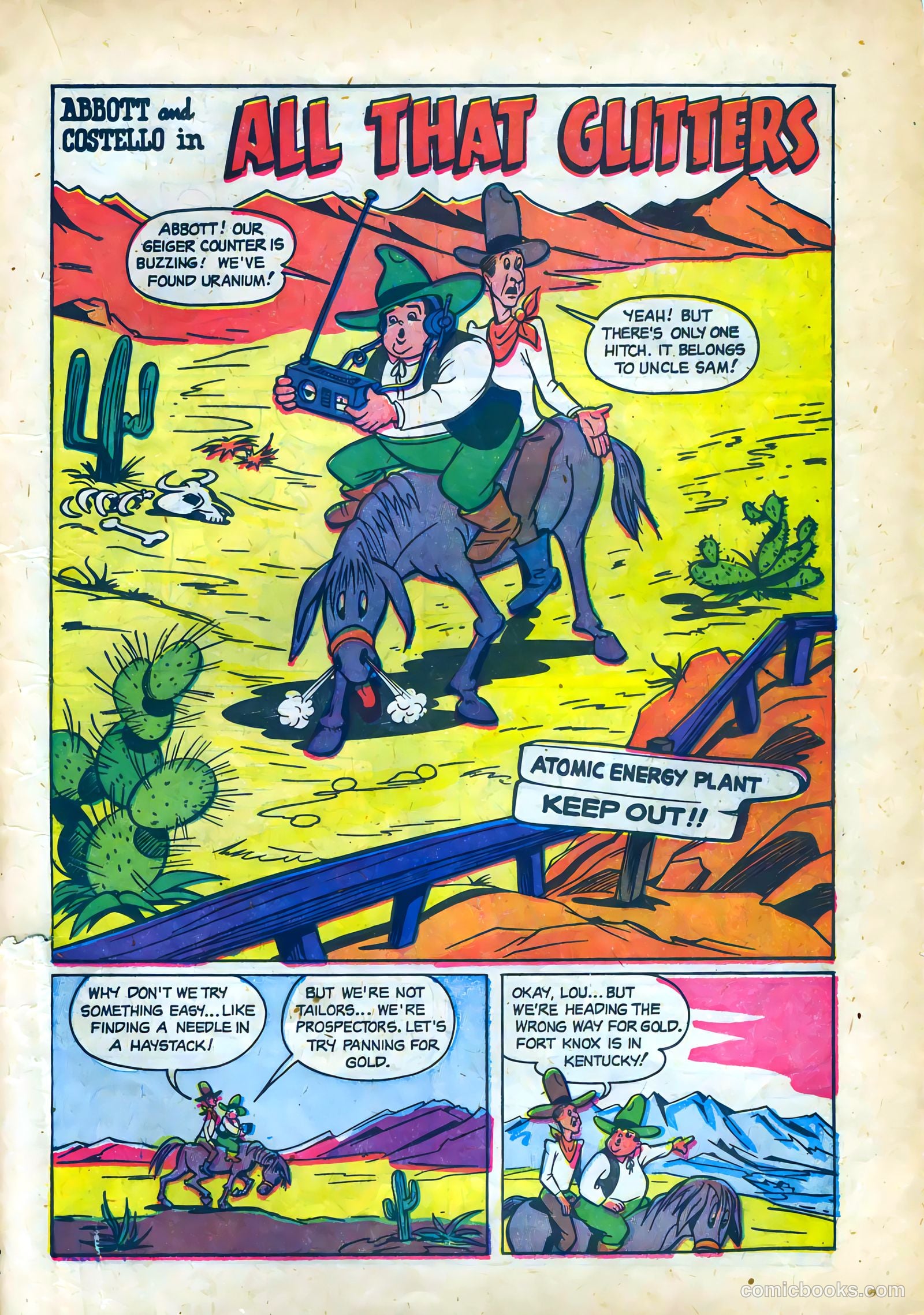 Abbott and Costello Comics #18 (1953) — page 19 of 36