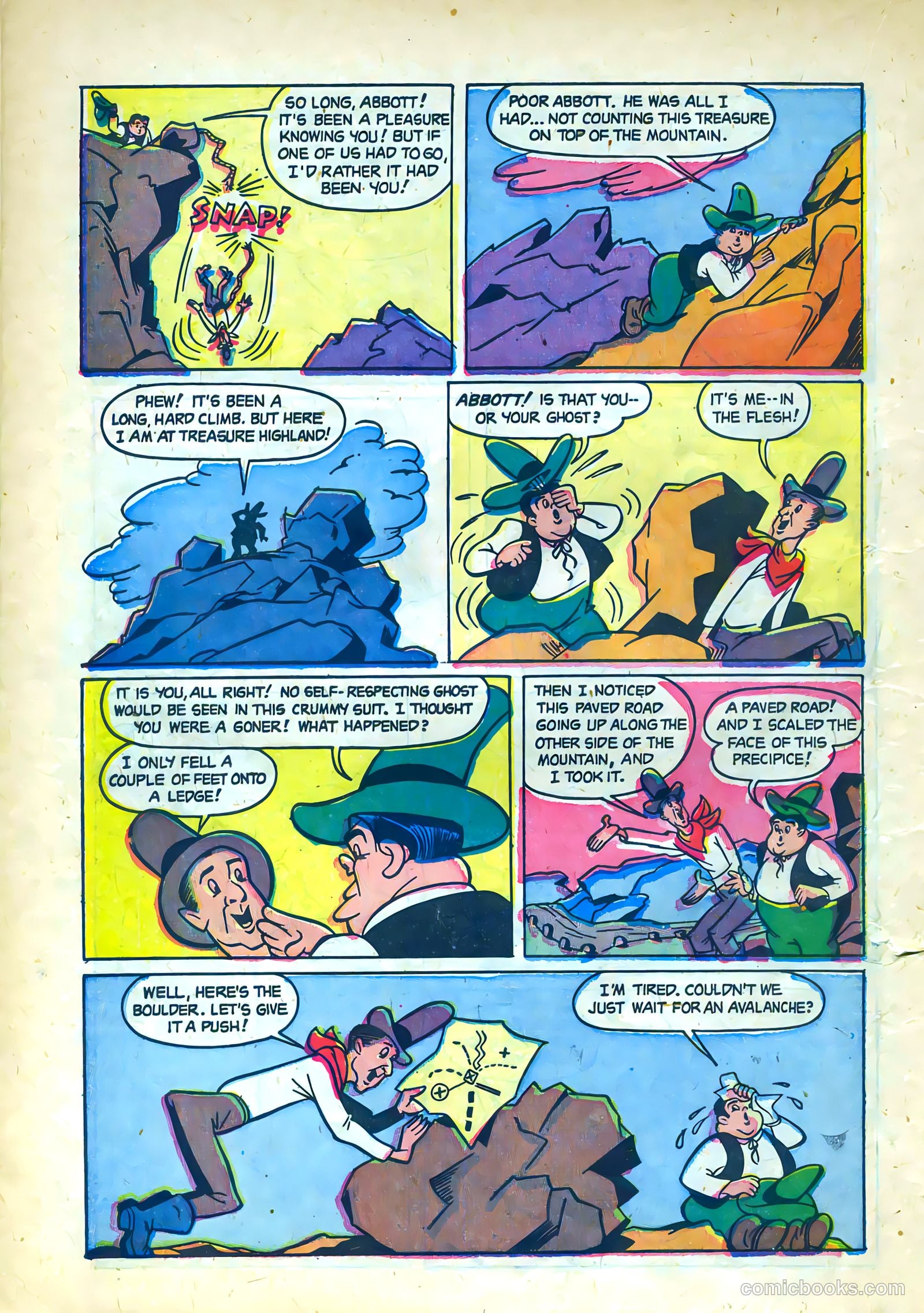 Abbott and Costello Comics #18 (1953) — page 22 of 36