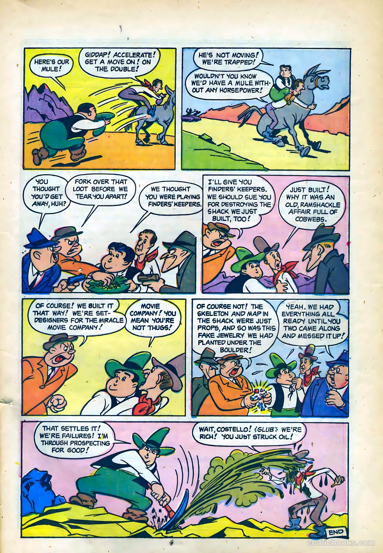 Abbott and Costello Comics #18 (1953) — page 25 of 36