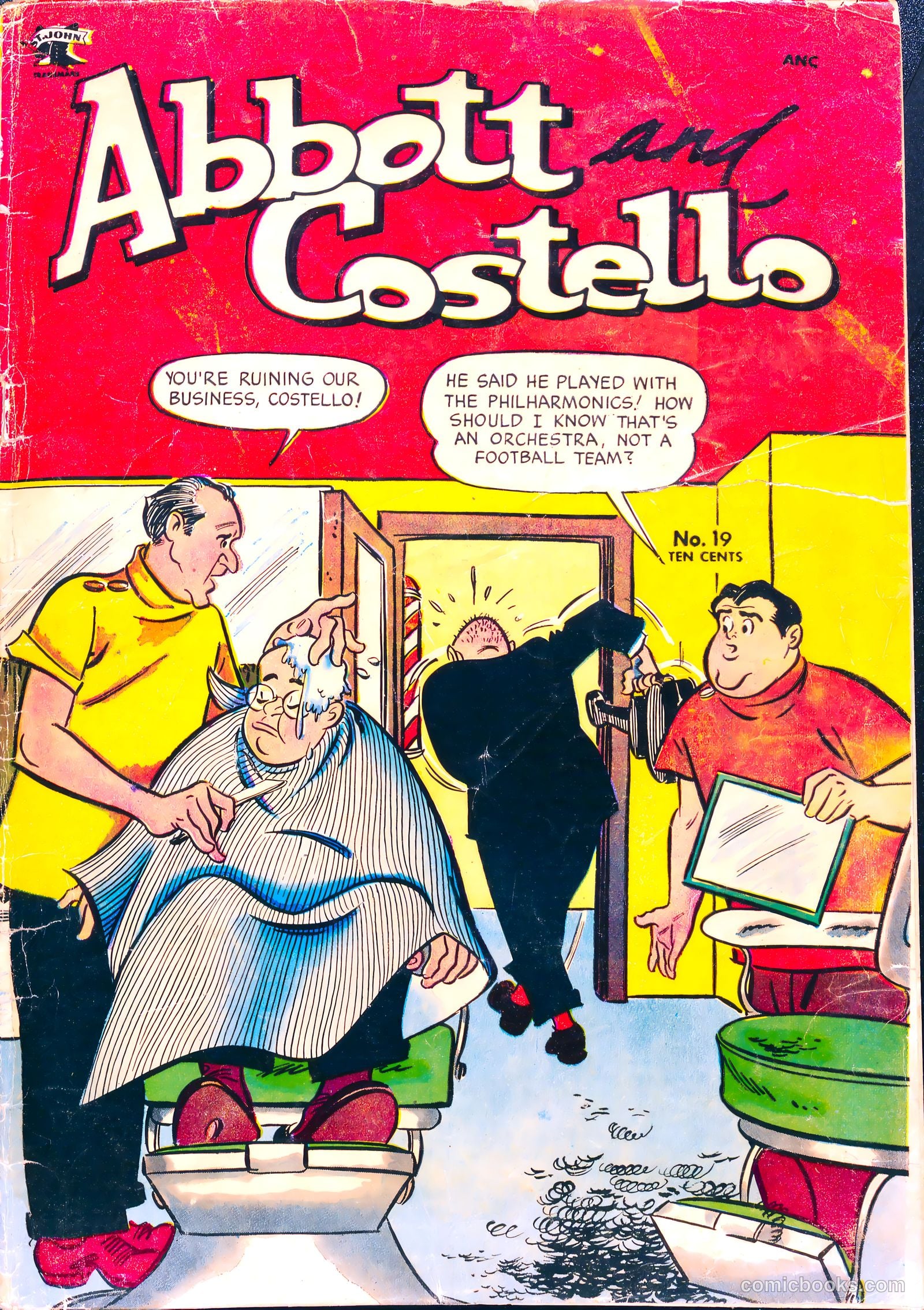 Abbott and Costello Comics #19