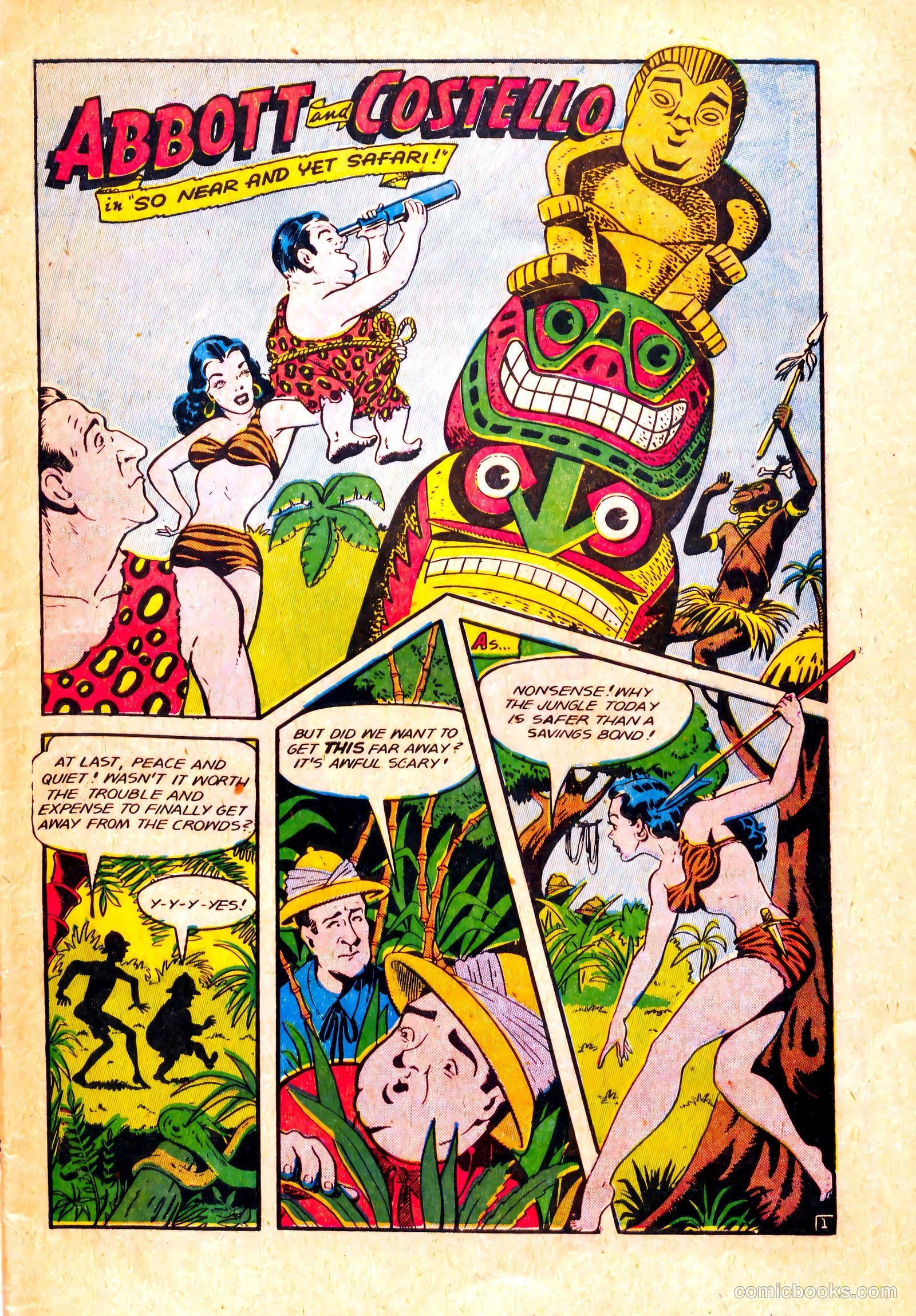 Abbott and Costello Comics #19 (1953) — page 3 of 36