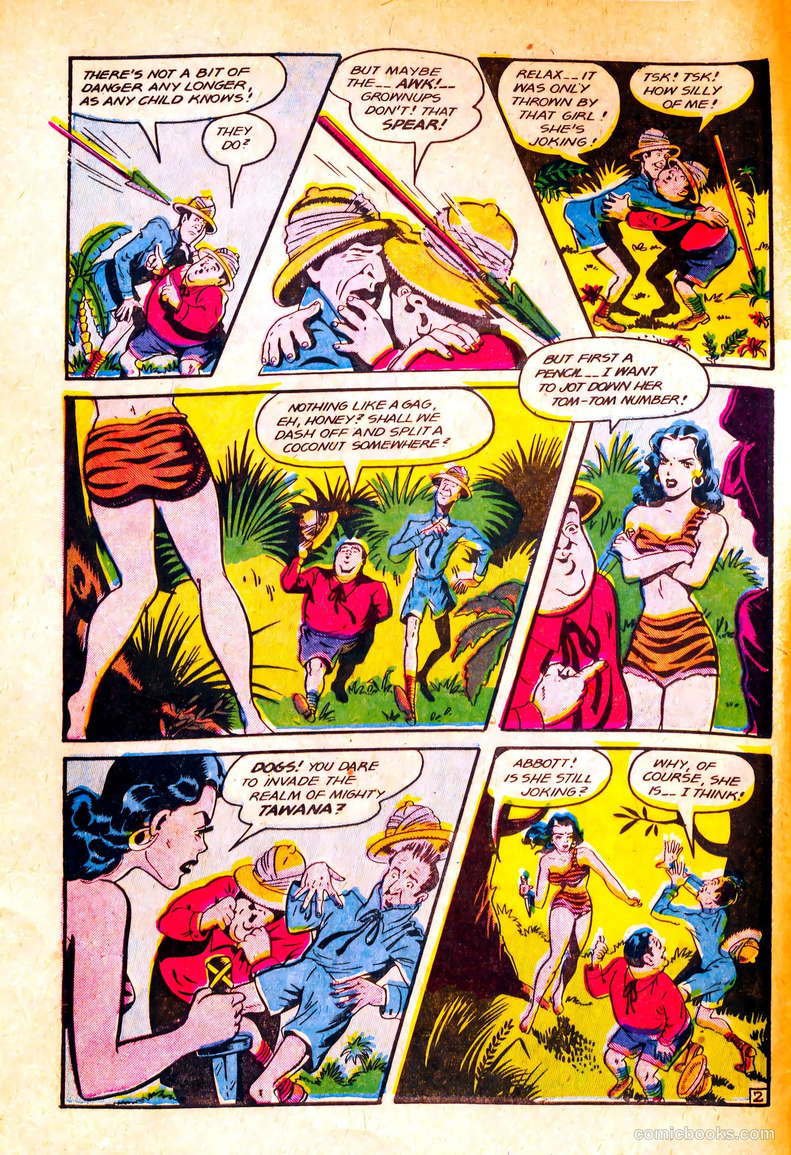 Abbott and Costello Comics #19 (1953) — page 4 of 36
