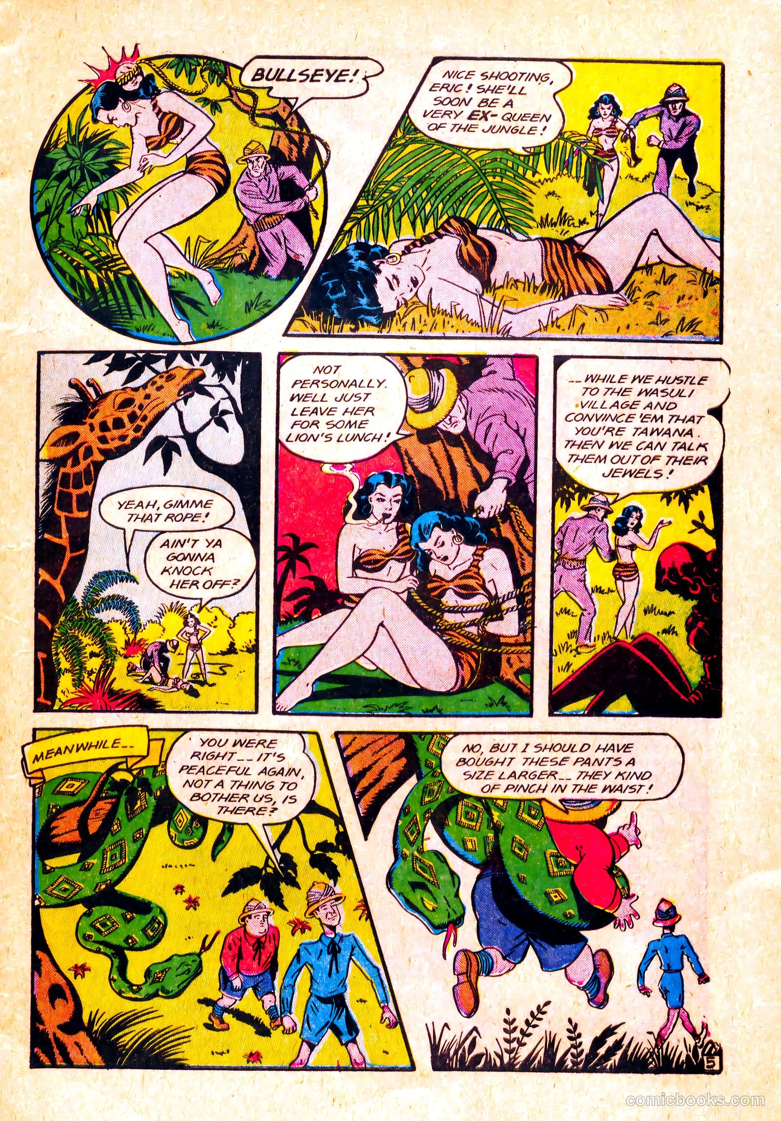 Abbott and Costello Comics #19 (1953) — page 7 of 36
