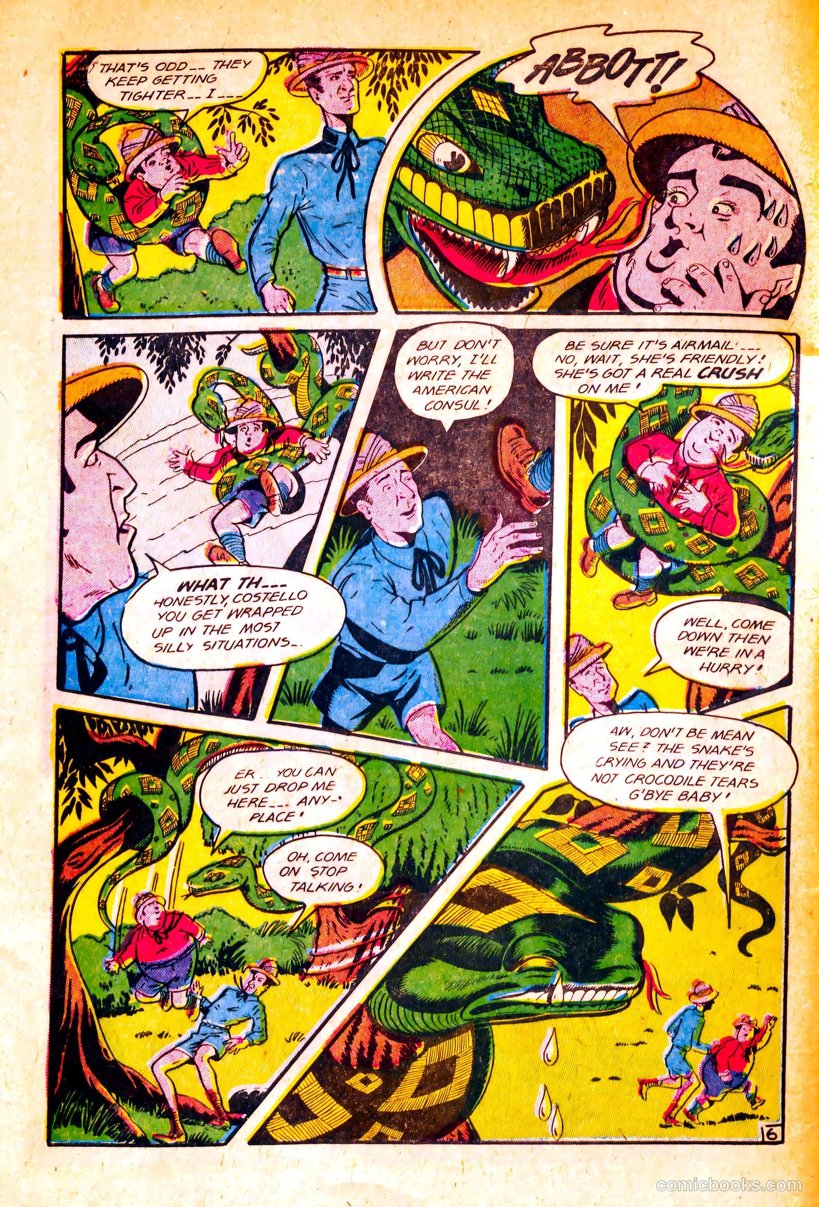 Abbott and Costello Comics #19 (1953) — page 8 of 36