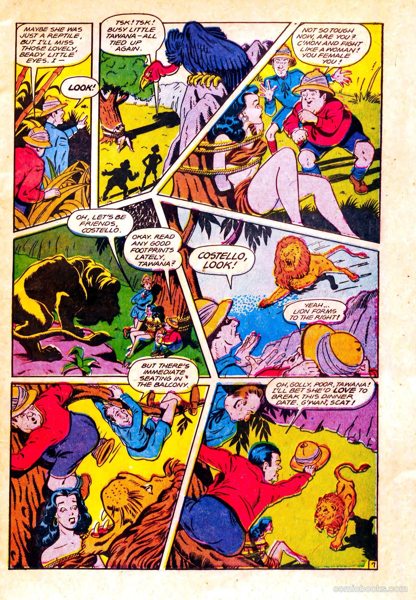 Abbott and Costello Comics #19 (1953) — page 9 of 36