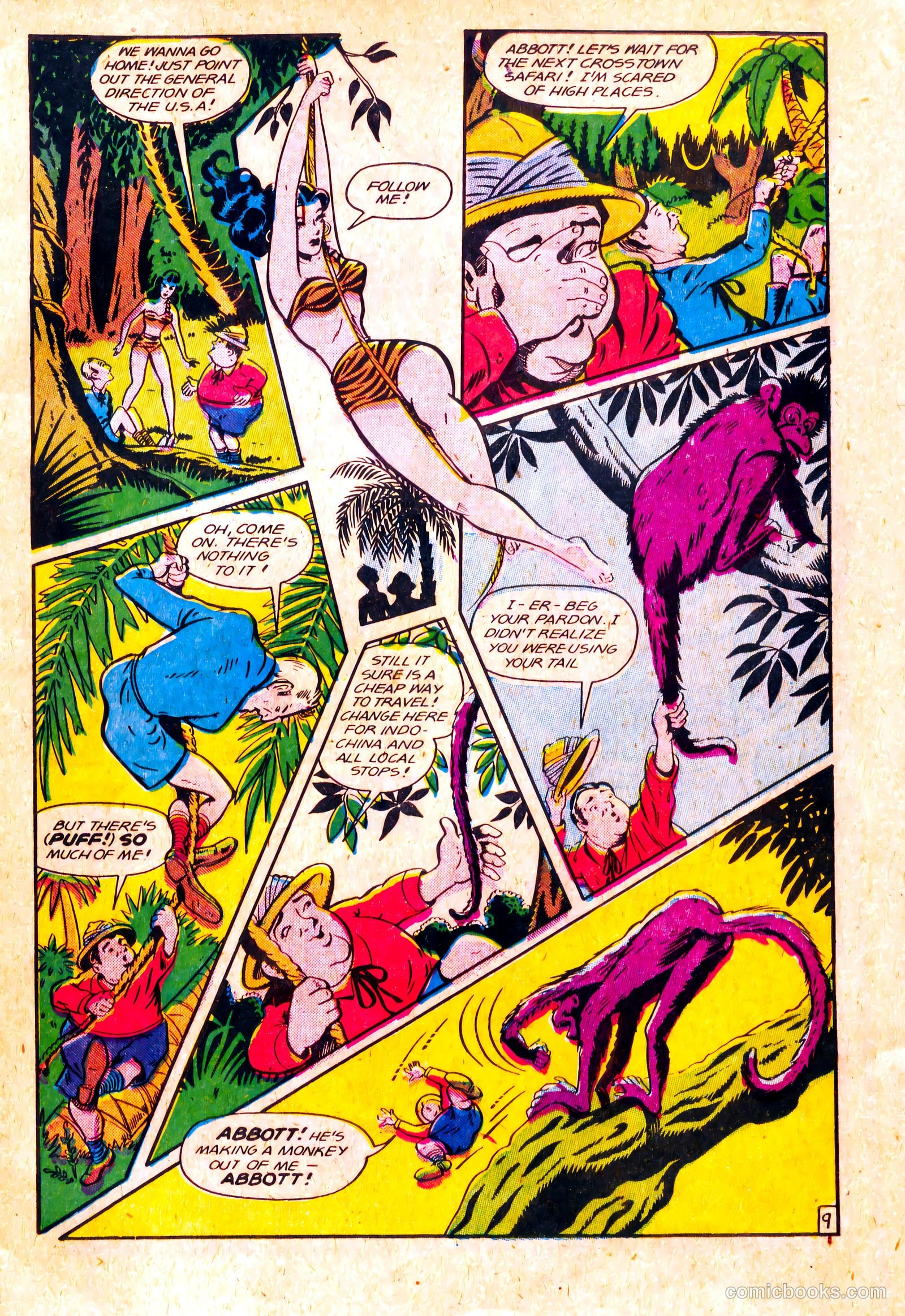 Abbott and Costello Comics #19 (1953) — page 11 of 36