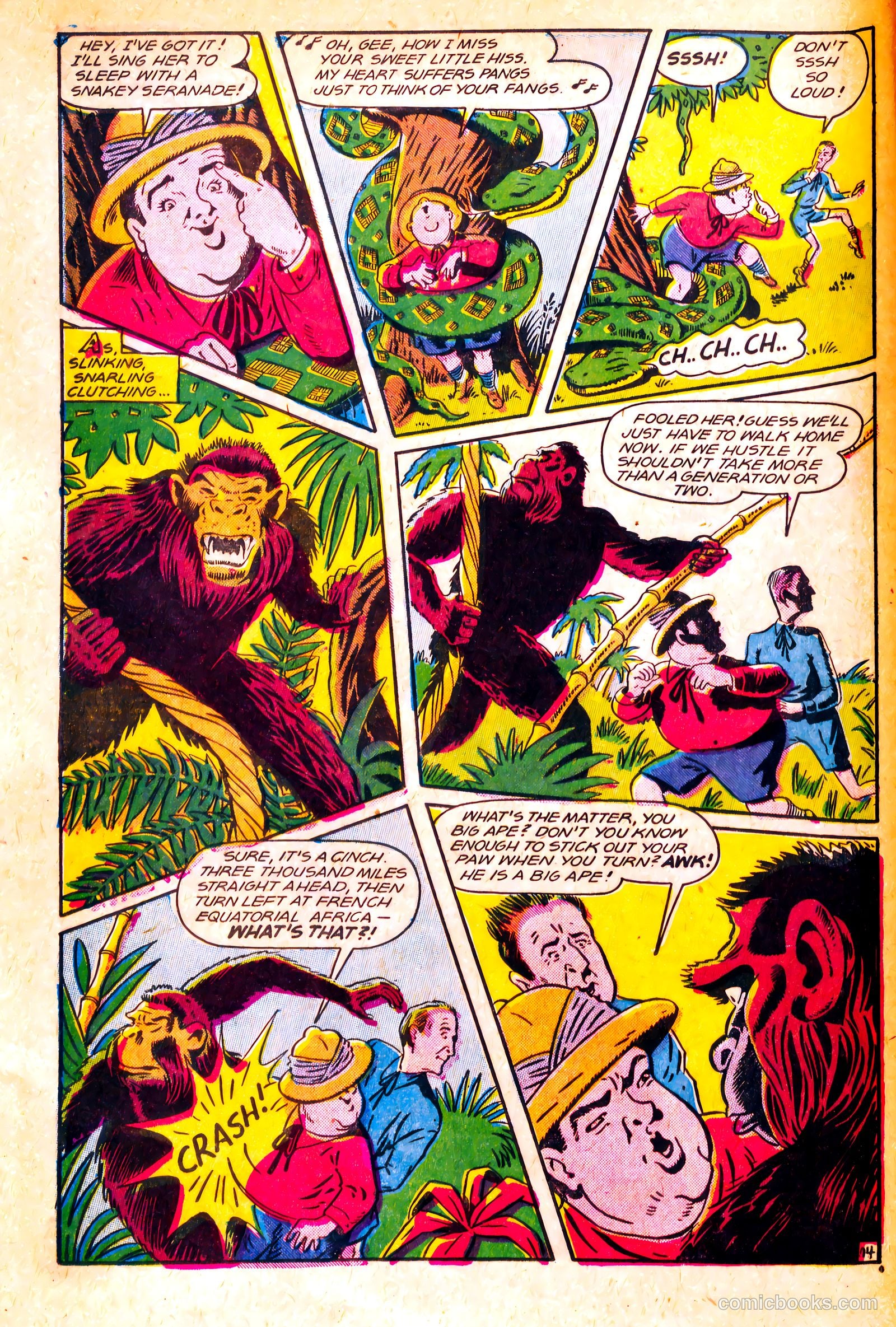 Abbott and Costello Comics #19 (1953) — page 16 of 36