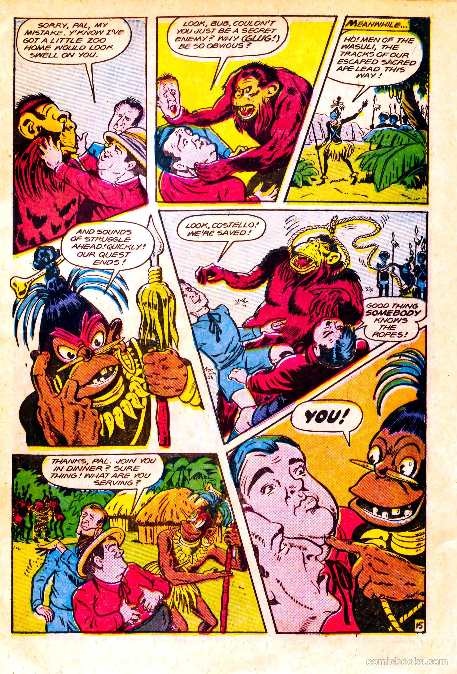 Abbott and Costello Comics #19 (1953) — page 17 of 36
