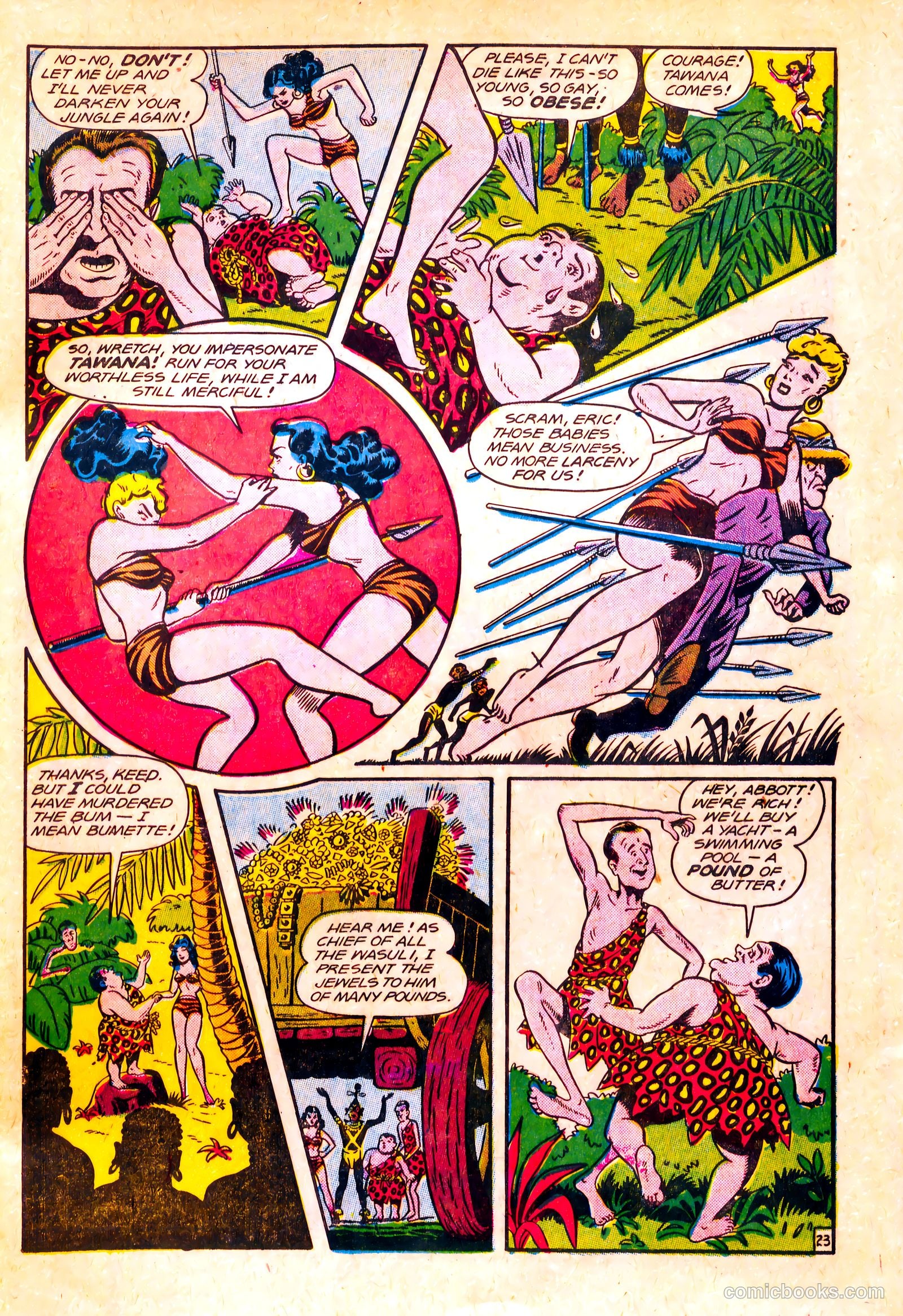 Abbott and Costello Comics #19 (1953) — page 25 of 36