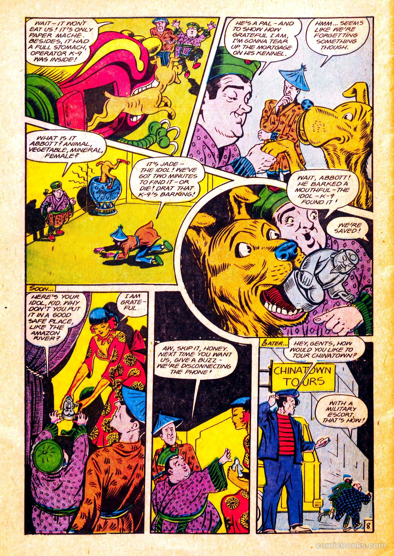 Abbott and Costello Comics #19 (1953) — page 34 of 36