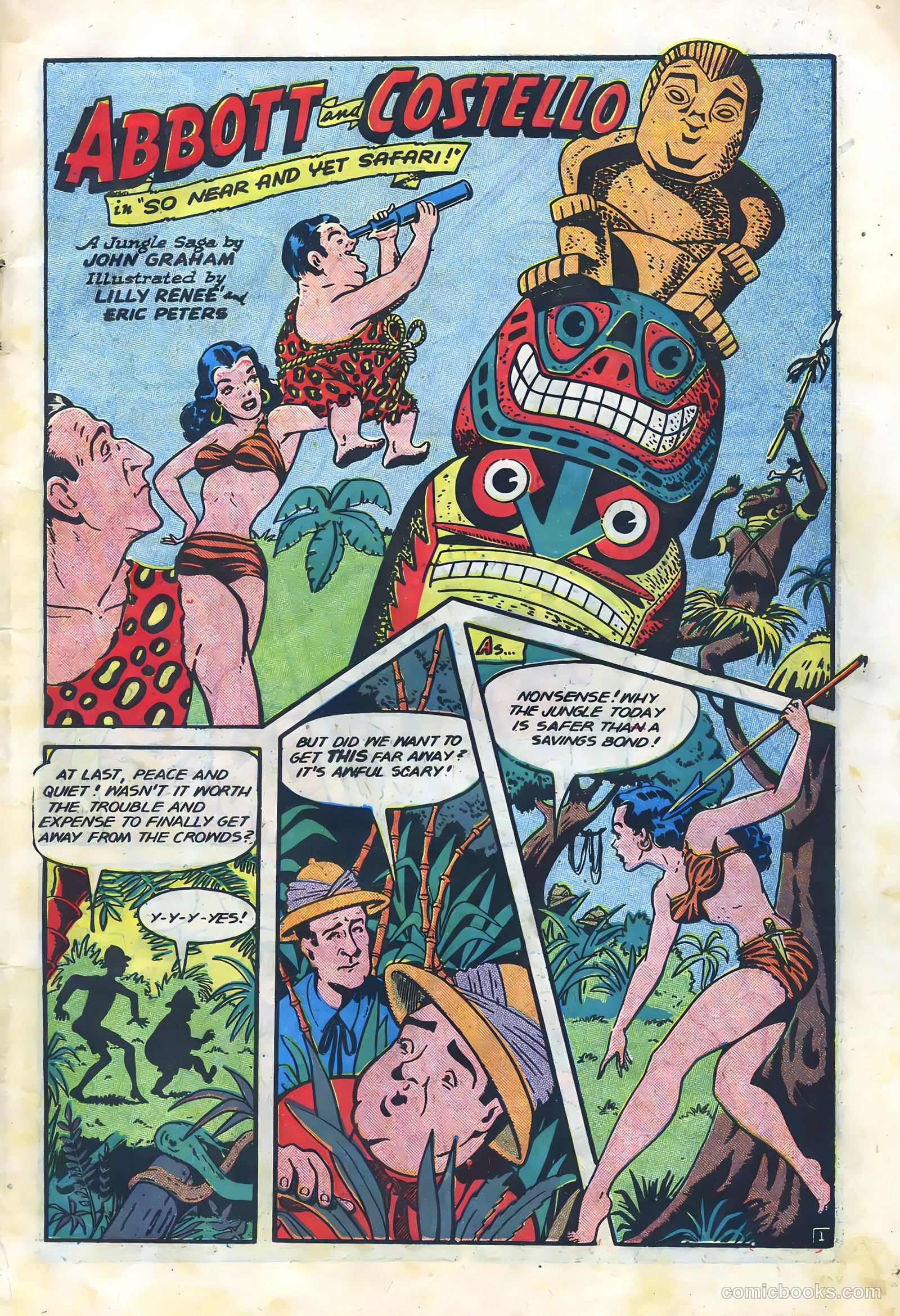 Abbott and Costello Comics #2 (1948) — page 3 of 36