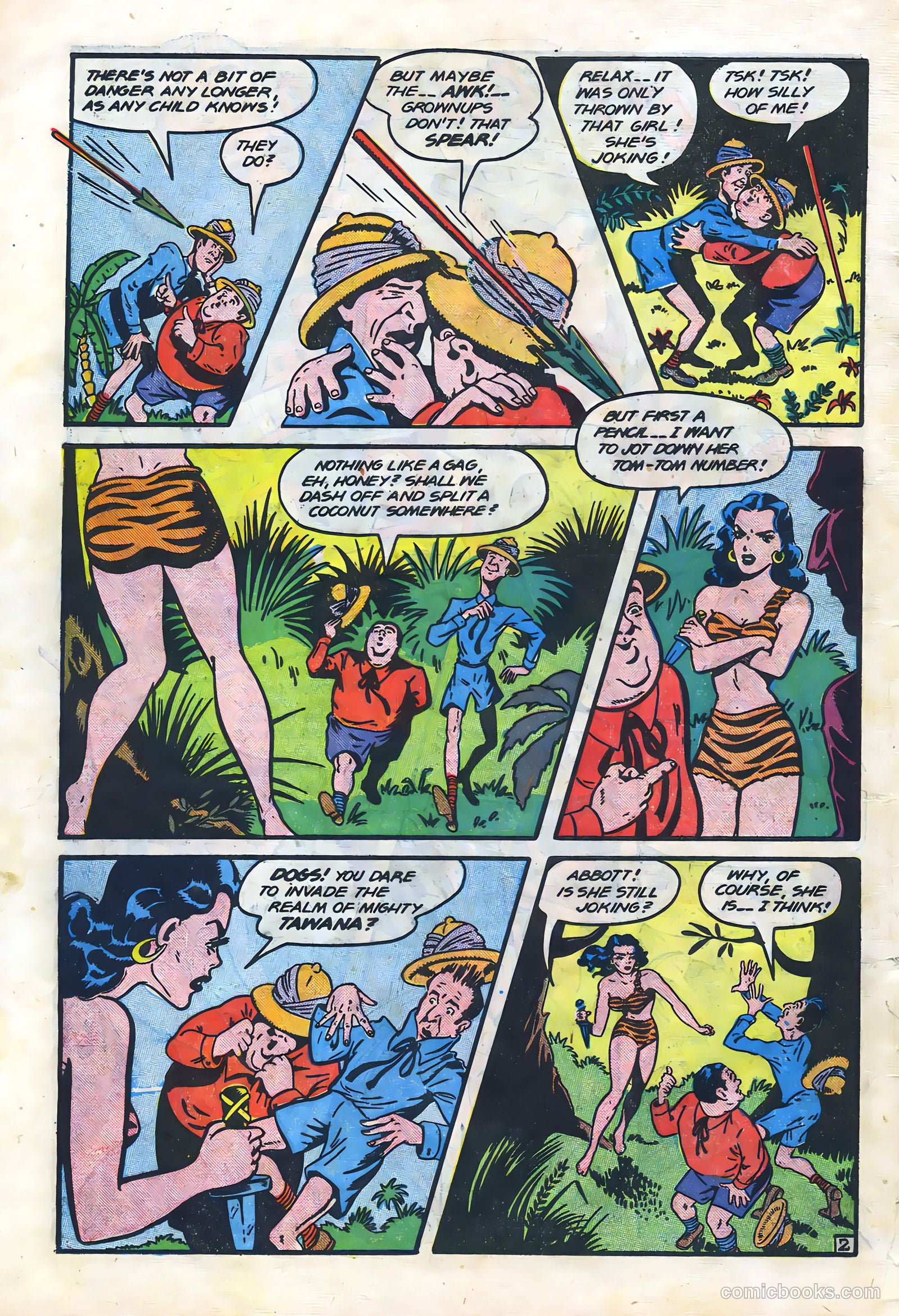 Abbott and Costello Comics #2 (1948) — page 4 of 36