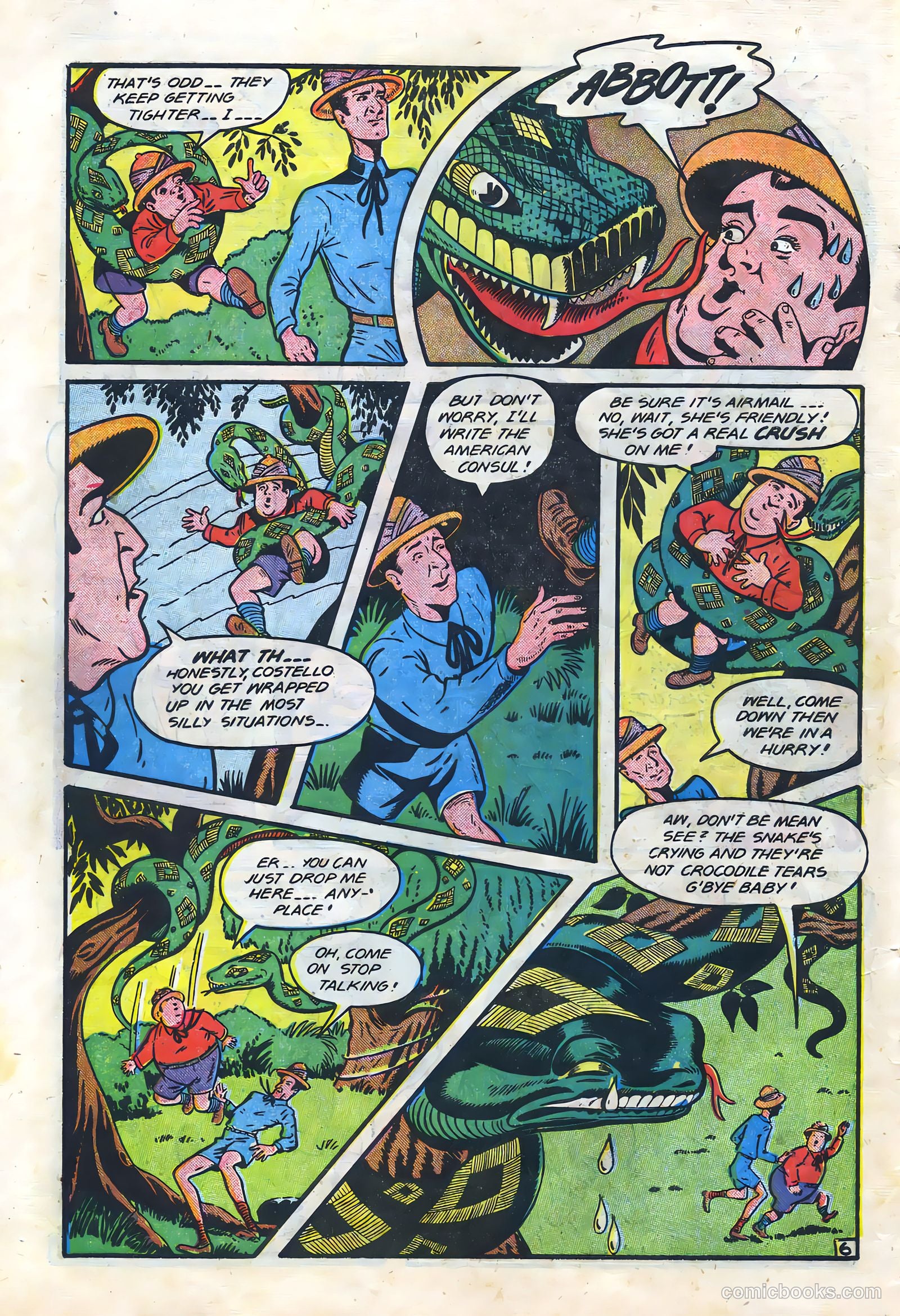 Abbott and Costello Comics #2 (1948) — page 8 of 36