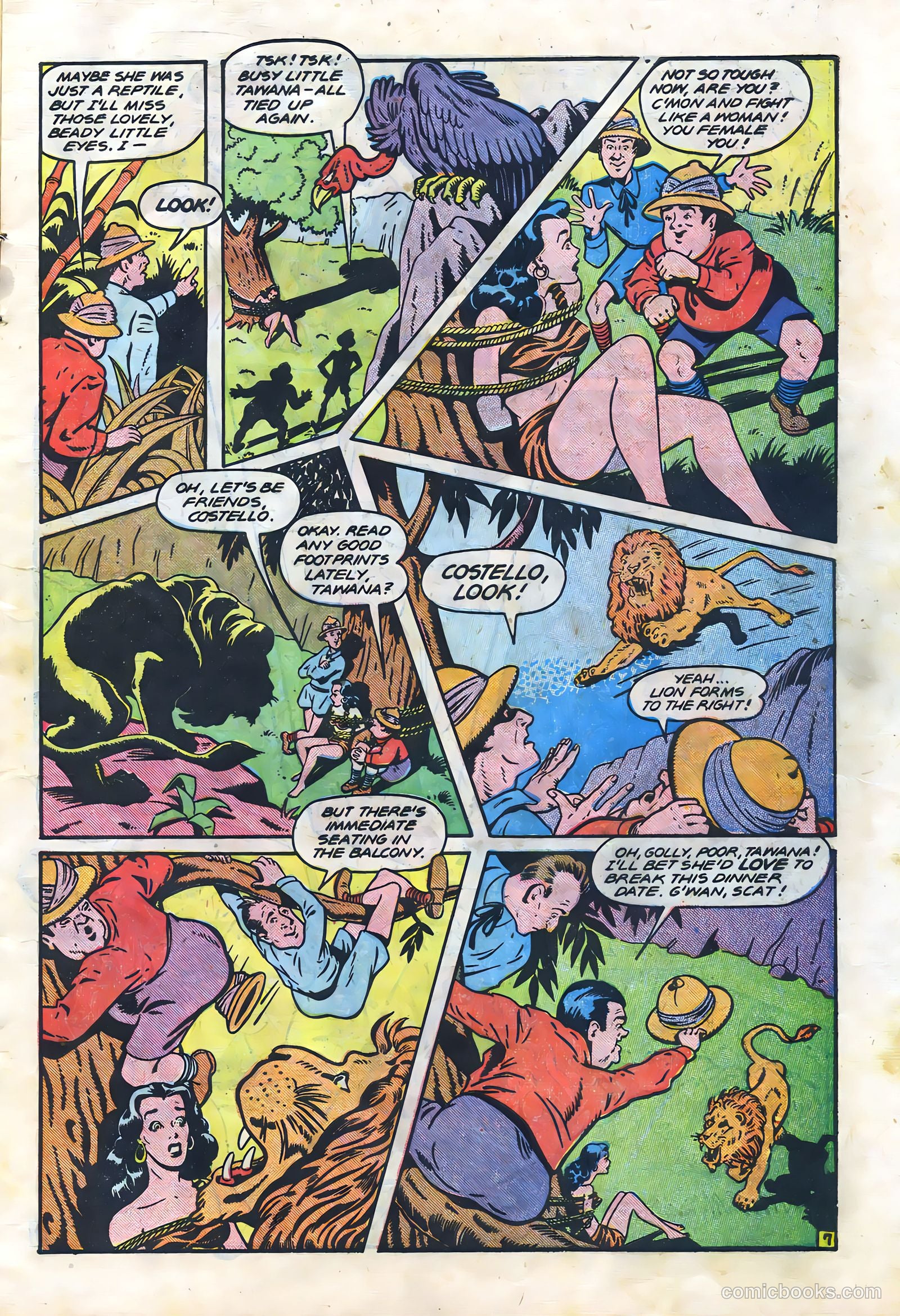 Abbott and Costello Comics #2 (1948) — page 9 of 36