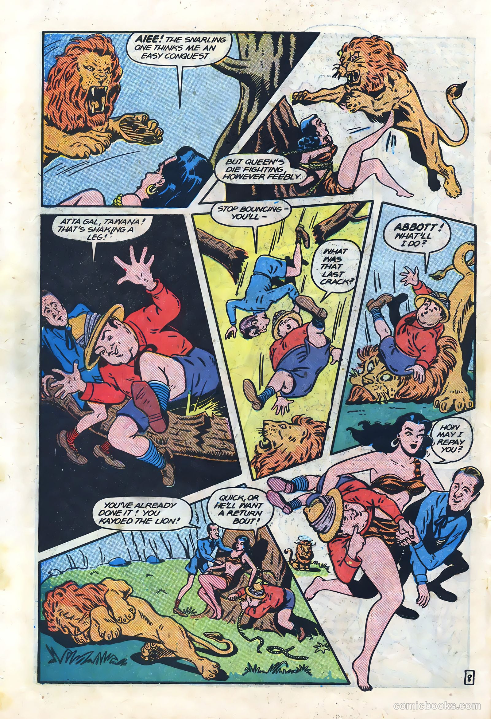 Abbott and Costello Comics #2 (1948) — page 10 of 36