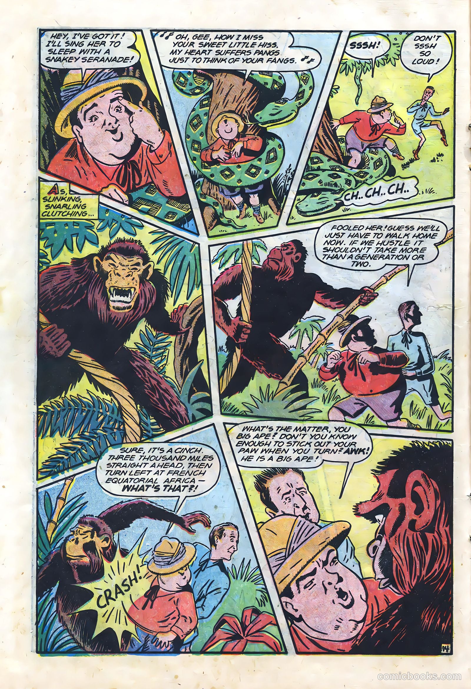 Abbott and Costello Comics #2 (1948) — page 16 of 36