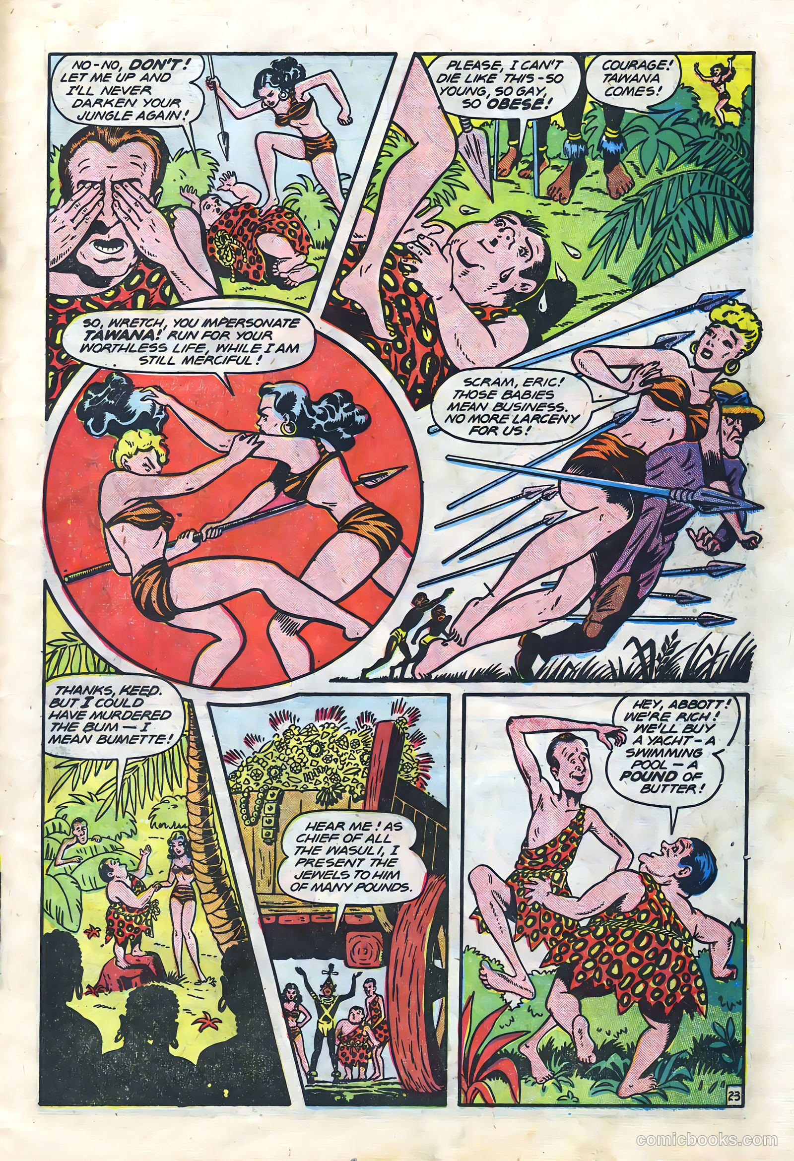 Abbott and Costello Comics #2 (1948) — page 25 of 36