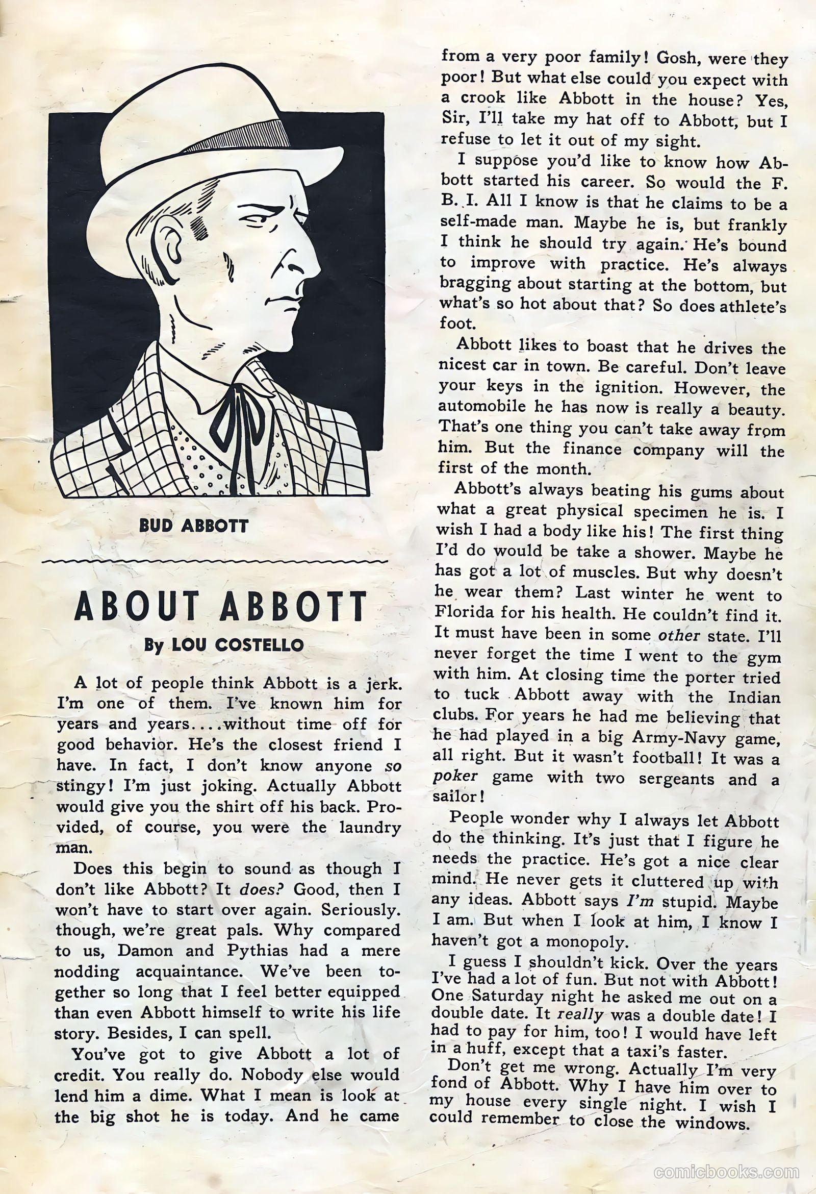 Abbott and Costello Comics #2 (1948) — page 35 of 36