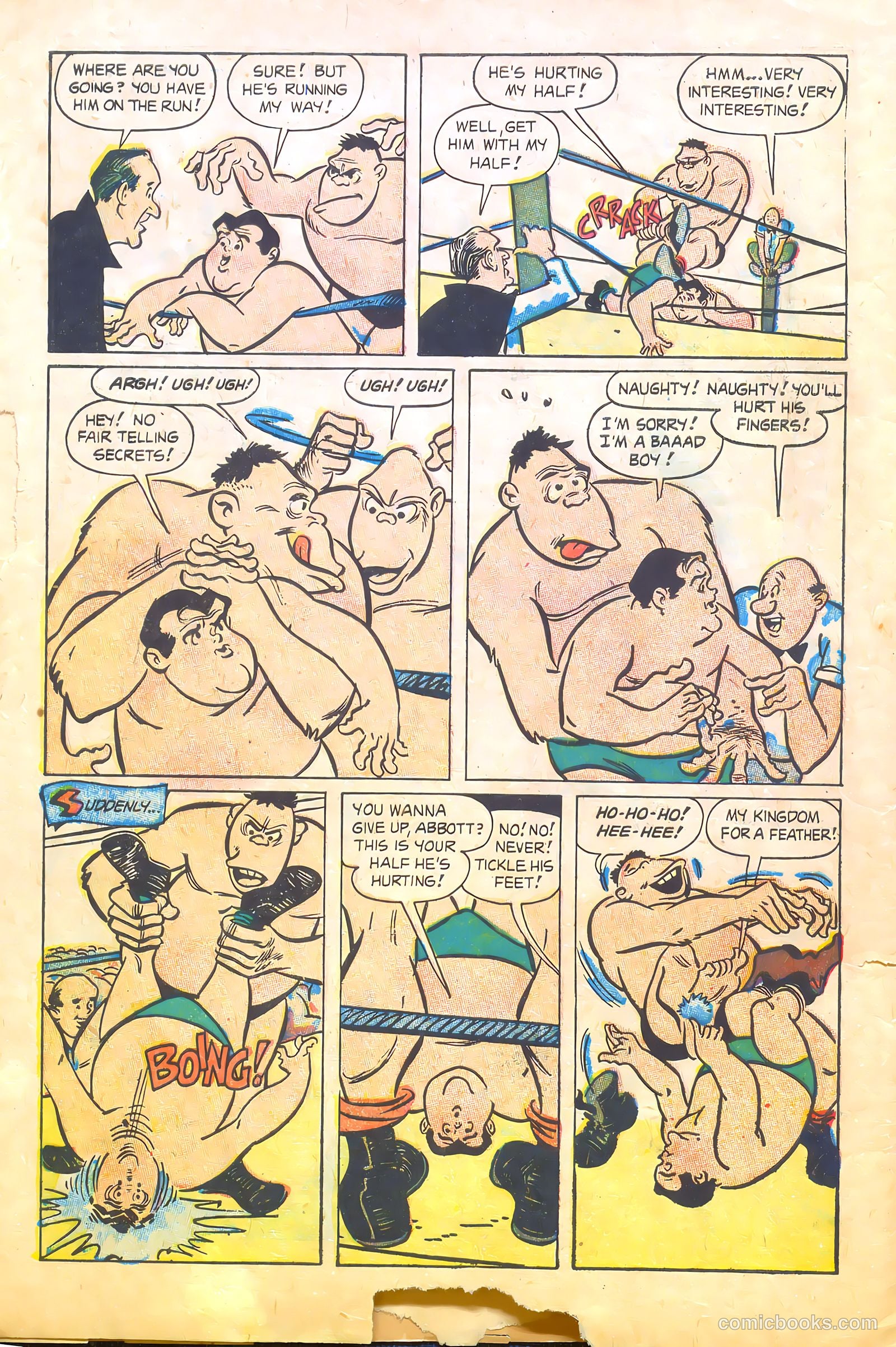 Abbott and Costello Comics #20 (1953) — page 6 of 36
