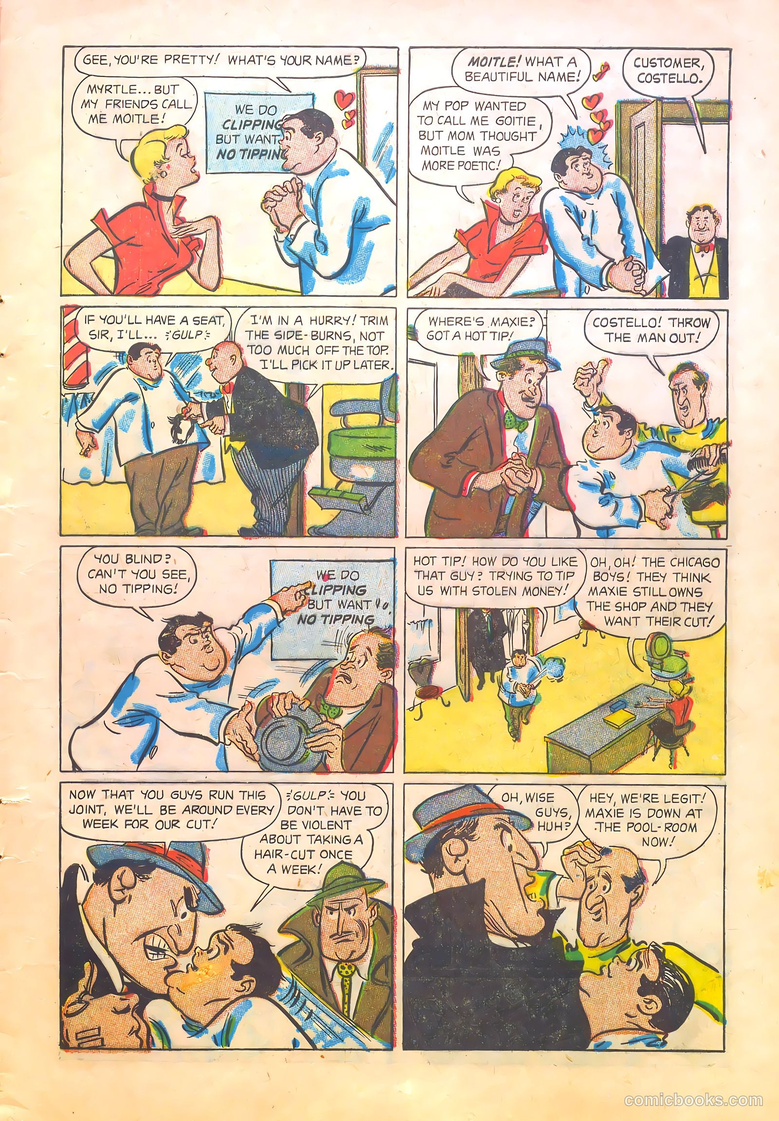 Abbott and Costello Comics #20 (1953) — page 9 of 36