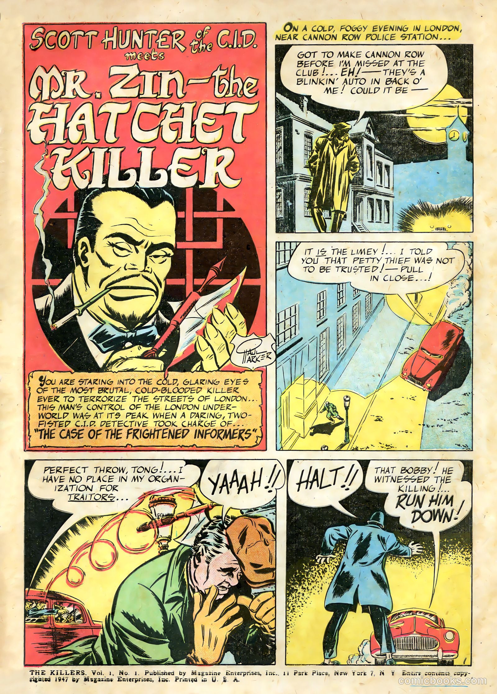 The Killers #1 (1947) — page 3 of 36