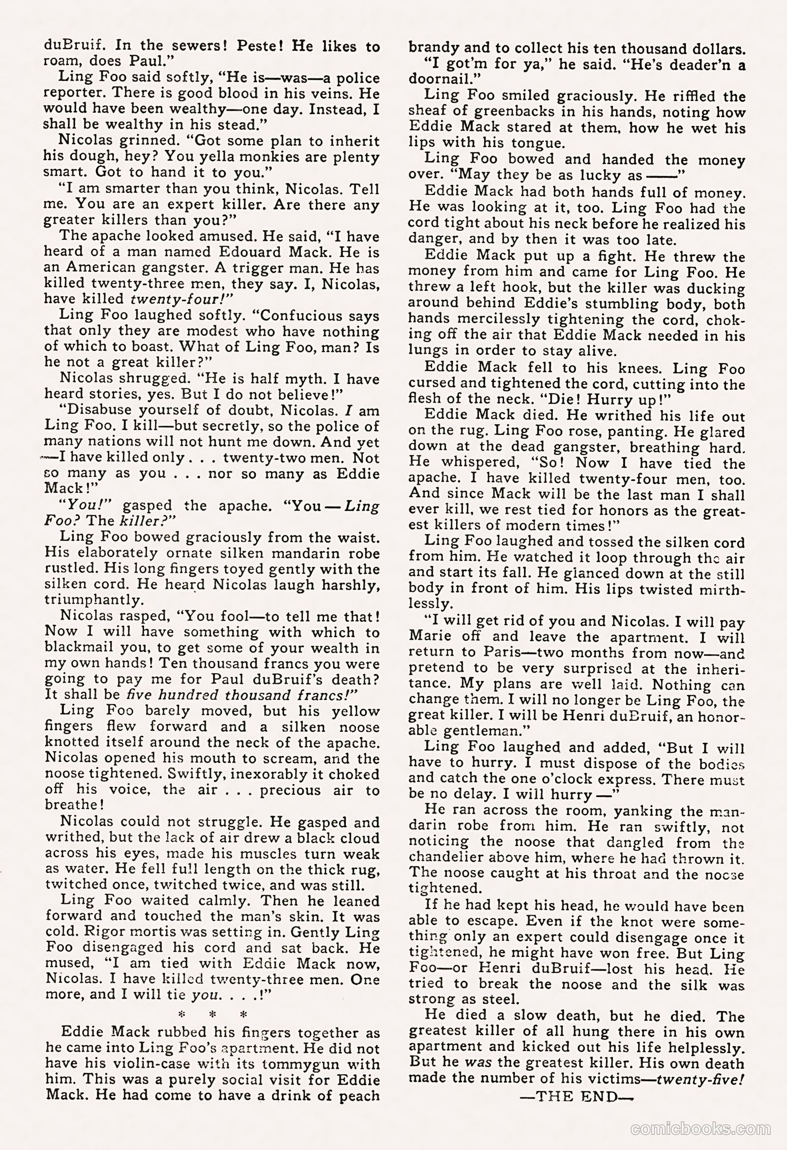 The Killers #1 (1947) — page 35 of 36