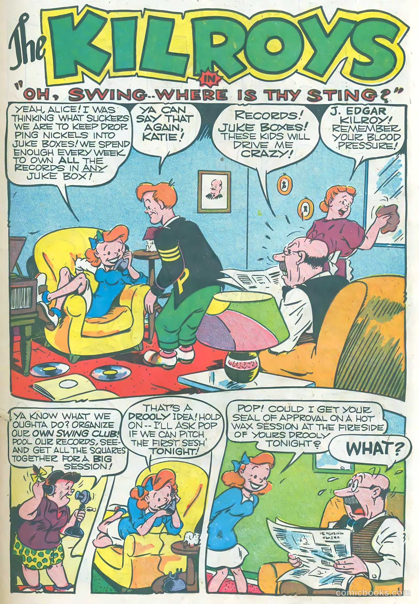 The Kilroys #1 (1947) — page 35 of 52
