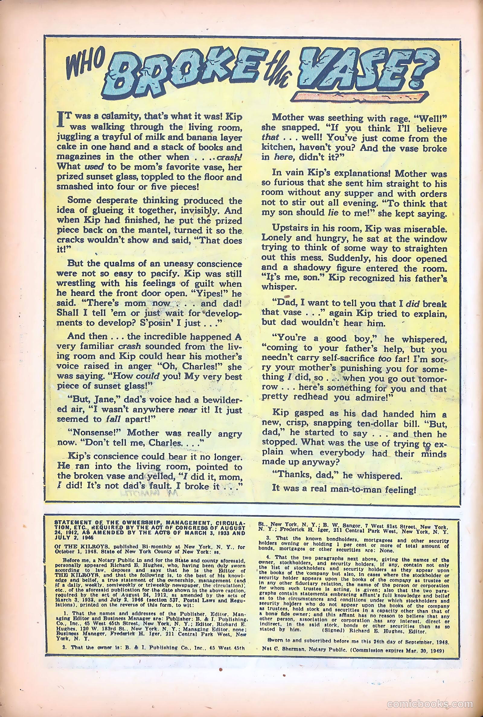 The Kilroys #16 (1949) — page 32 of 52