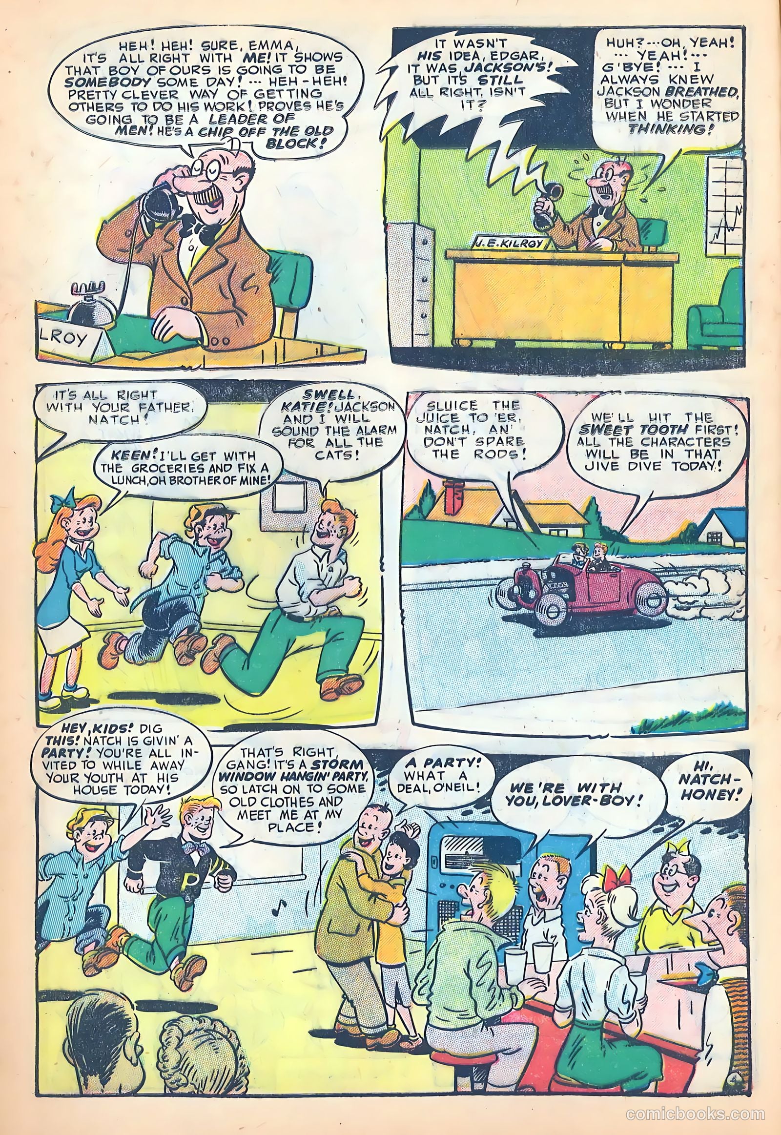 The Kilroys #21 (1949) — page 6 of 52