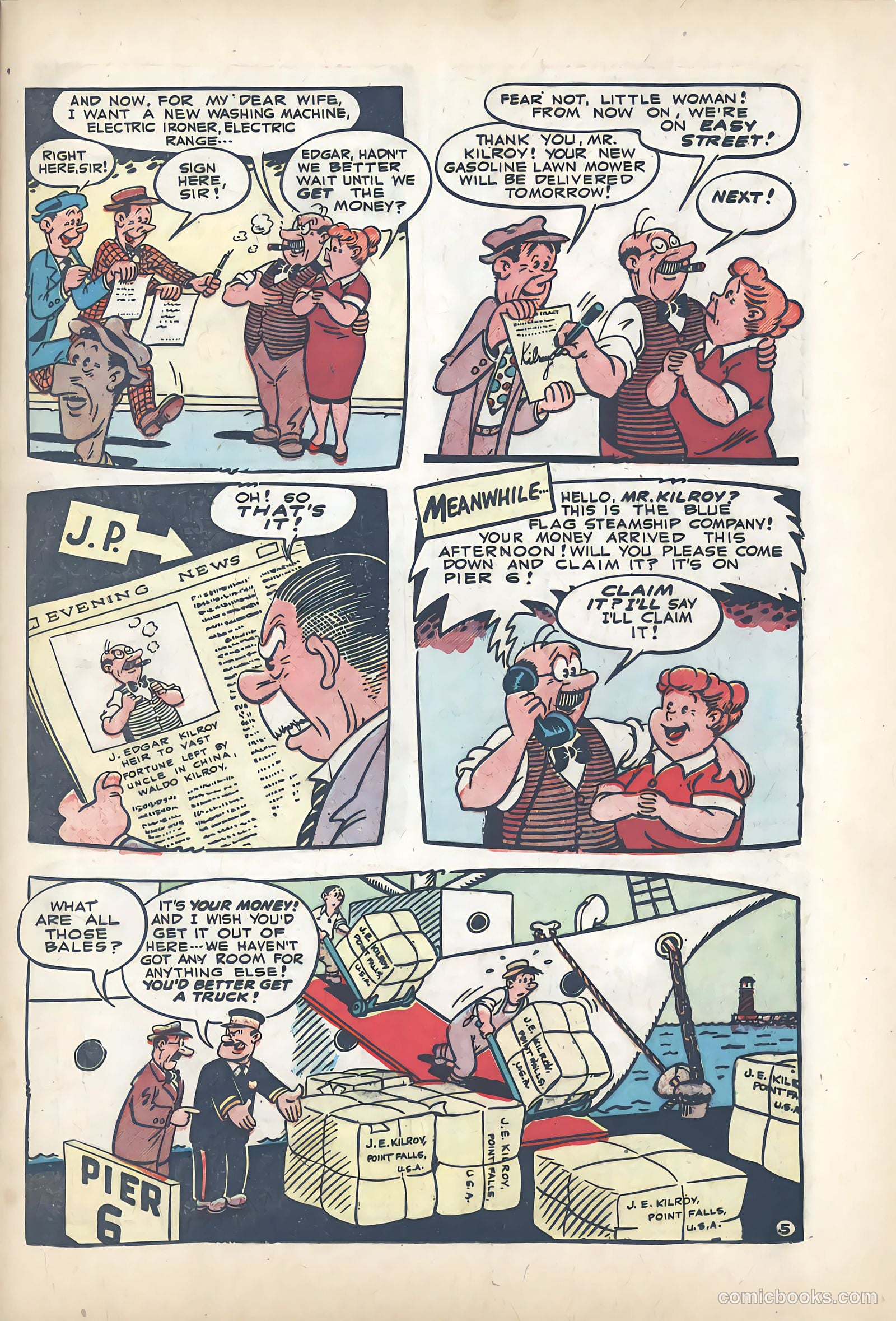 The Kilroys #23 (1950) — page 35 of 52