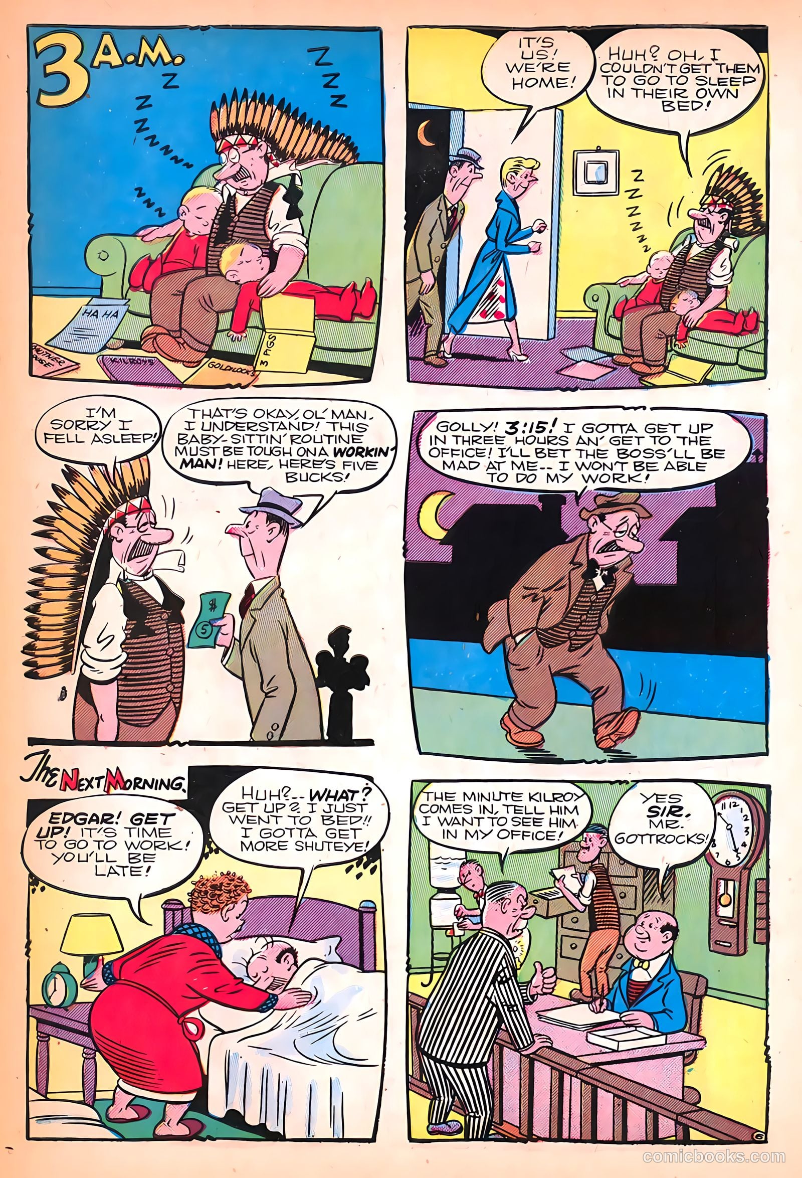 The Kilroys #24 (1950) — page 49 of 52