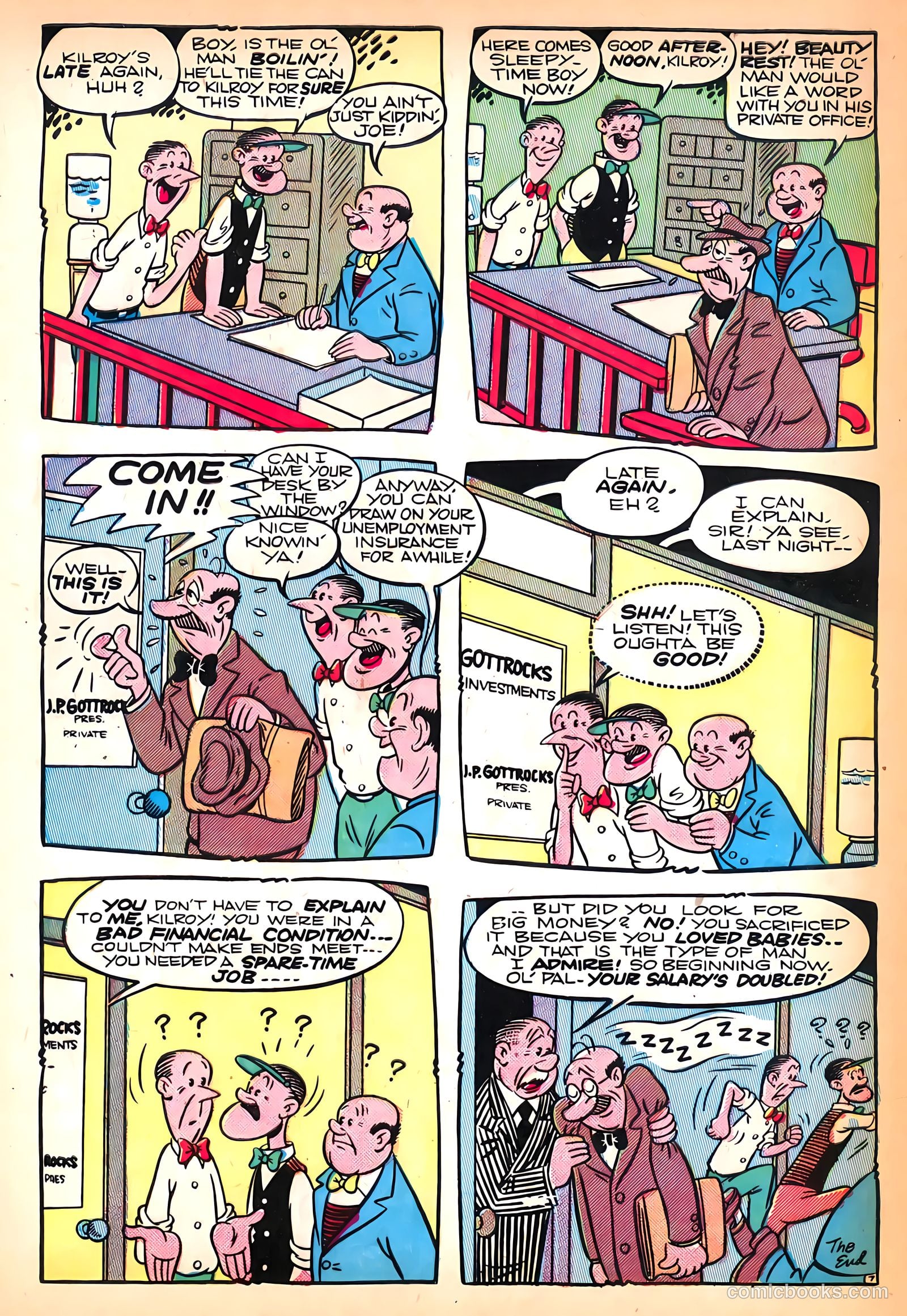 The Kilroys #24 (1950) — page 50 of 52