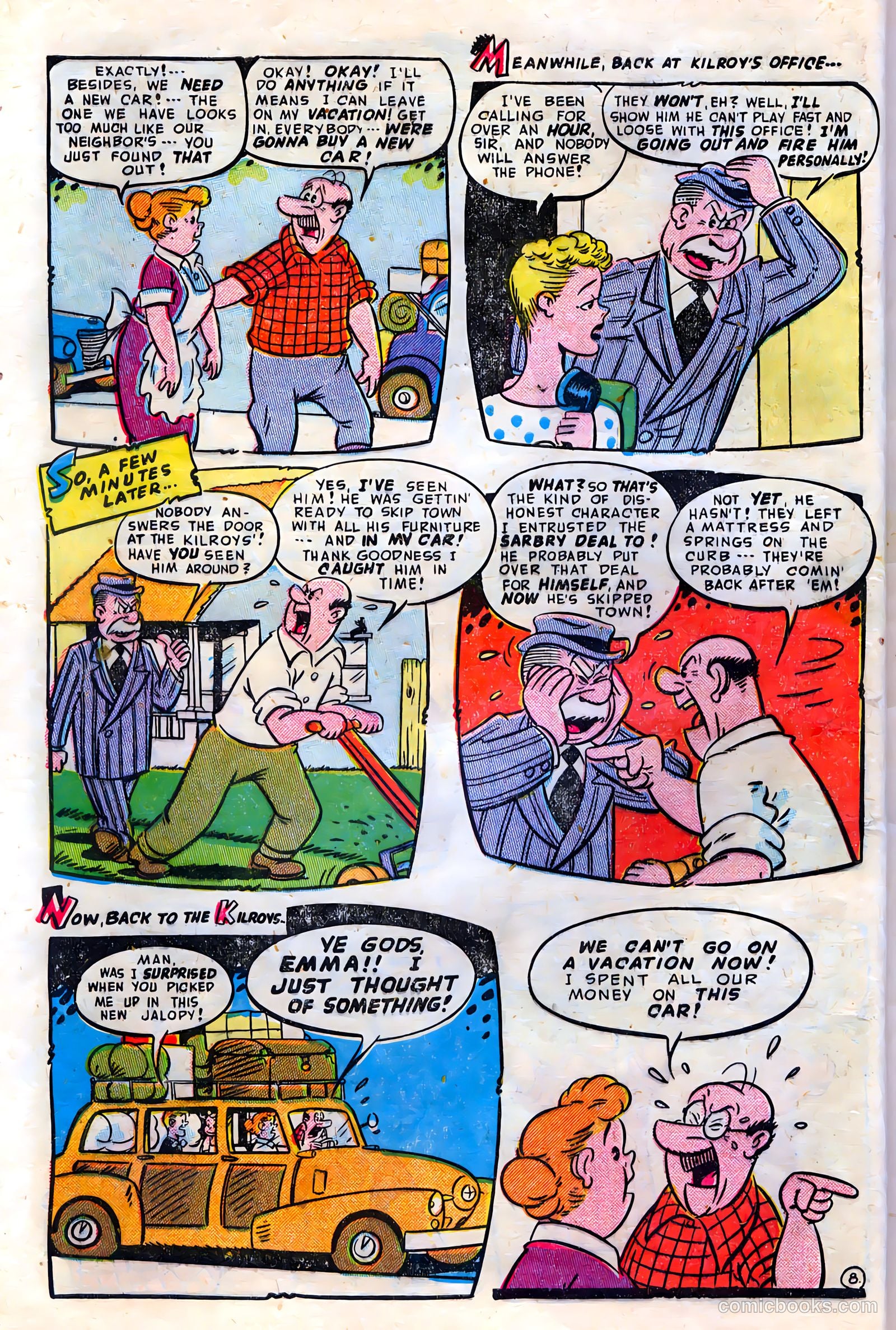 The Kilroys #25 (1950) — page 10 of 52