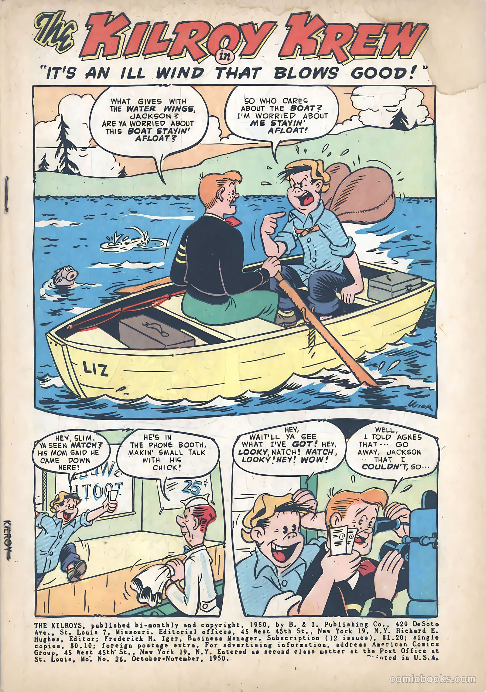 The Kilroys #26 (1950) — page 3 of 52