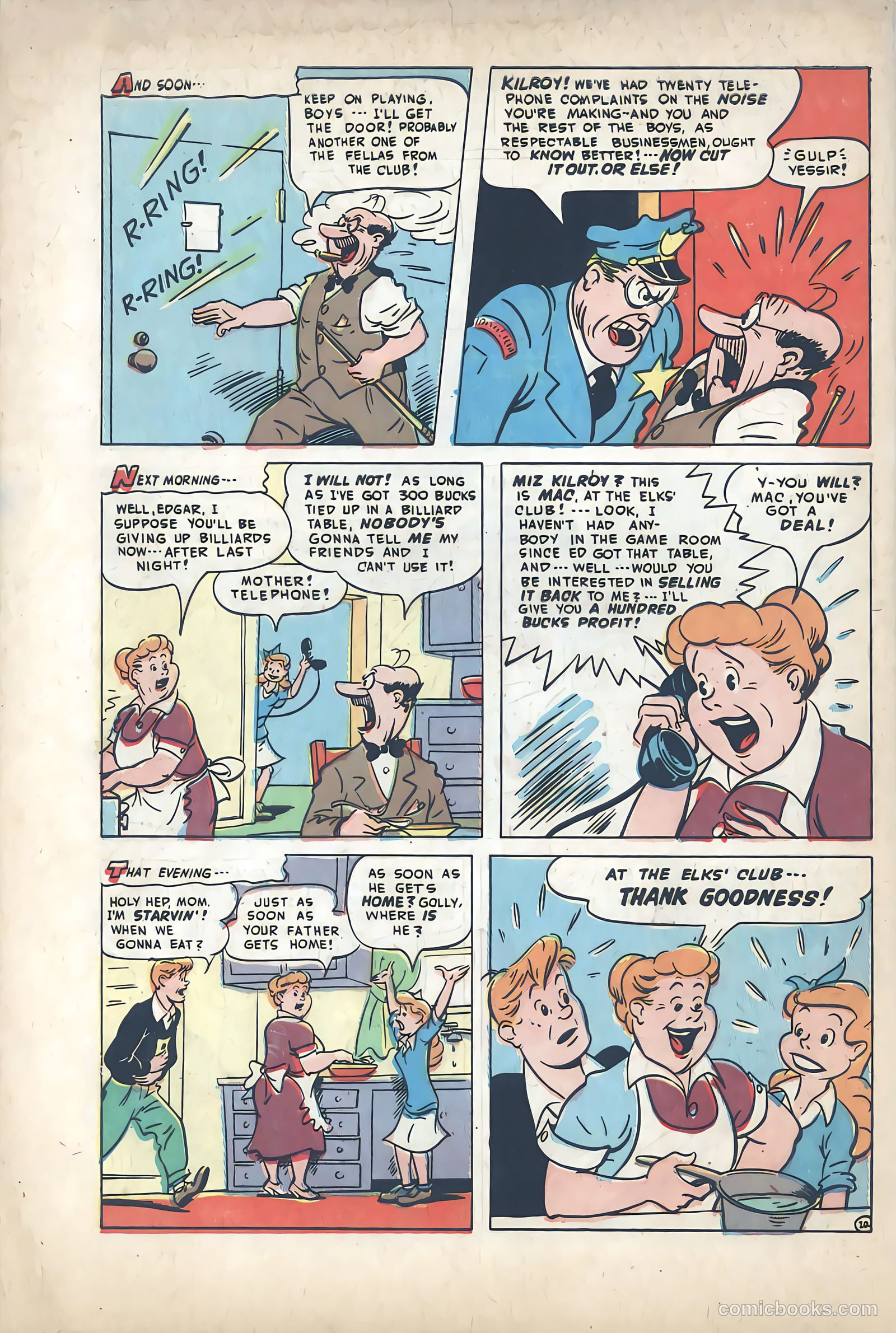 The Kilroys #26 (1950) — page 50 of 52