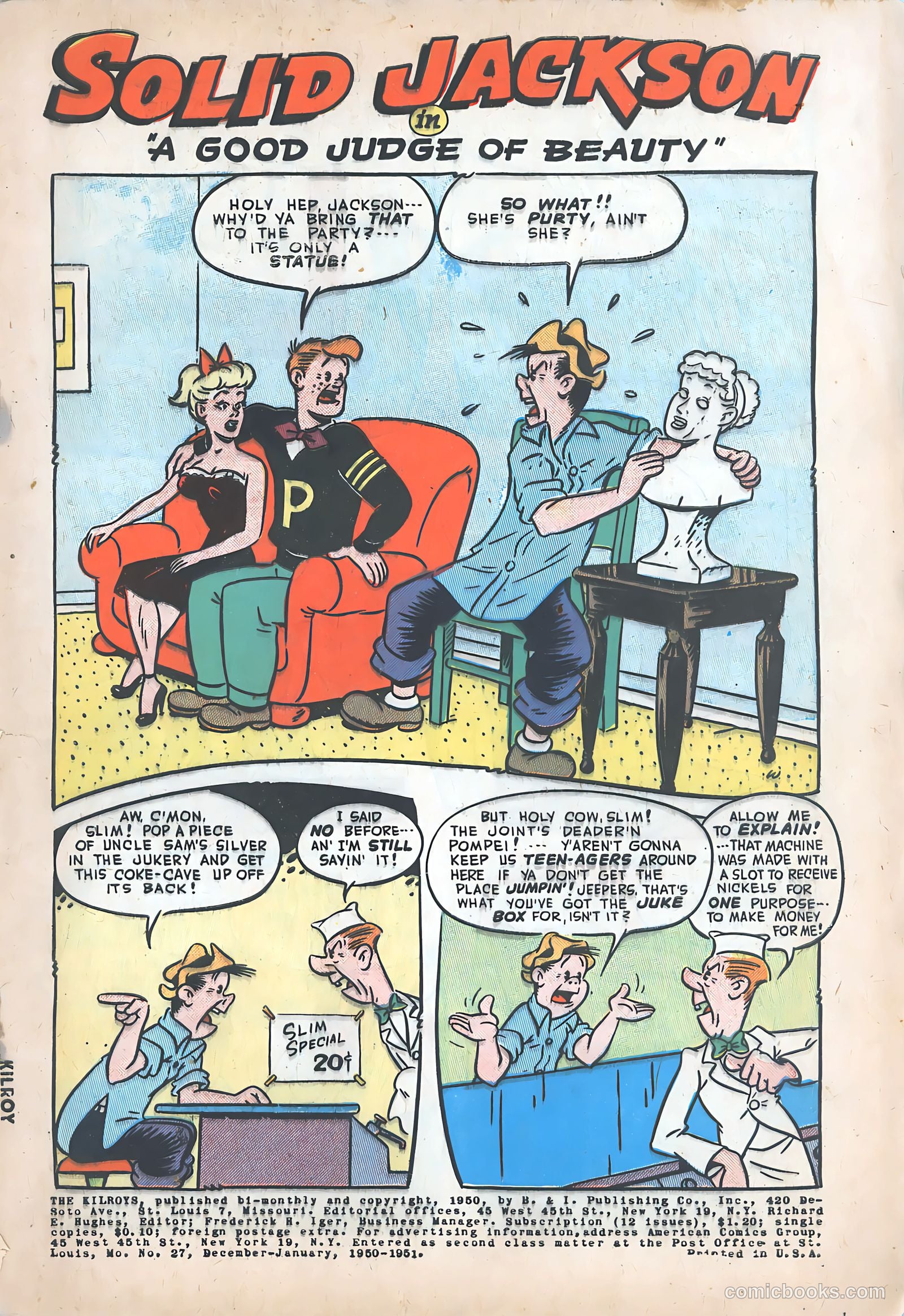 The Kilroys #27 (1950) — page 3 of 52