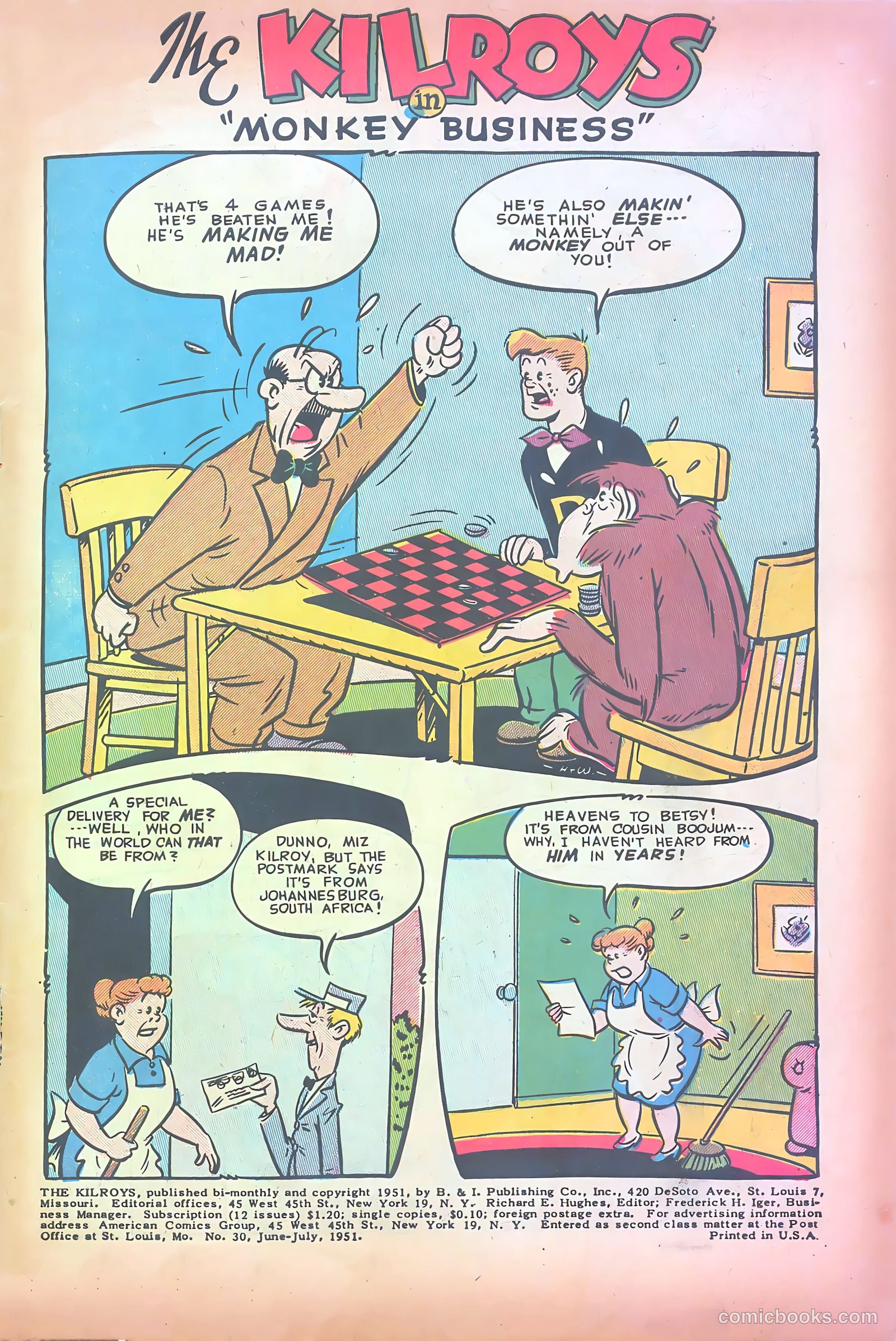 The Kilroys #30 (1951) — page 3 of 52